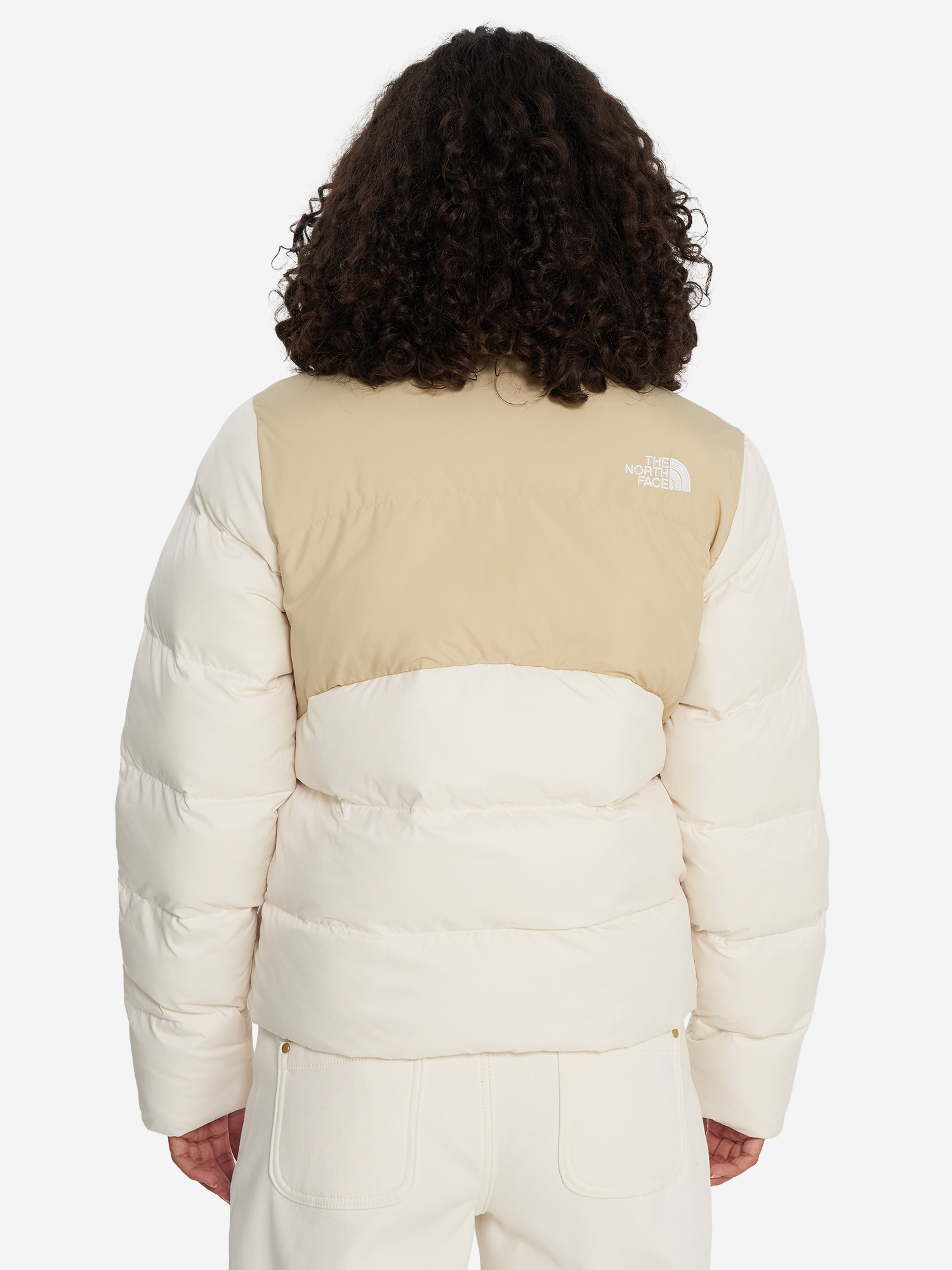 фото Куртка утепленная женская the north face saikuru, бежевый