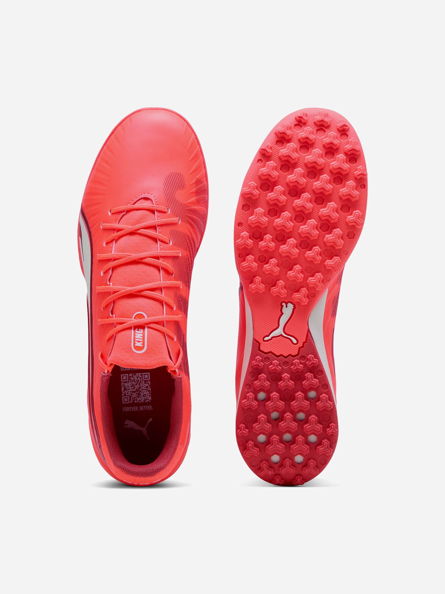 фото Бутсы мужские puma king match tt, красный
