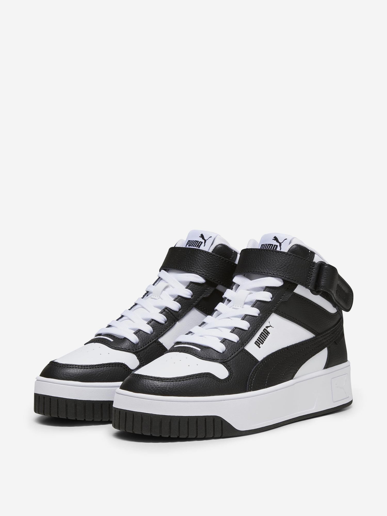 фото Кеды женские puma carina street mid, белый