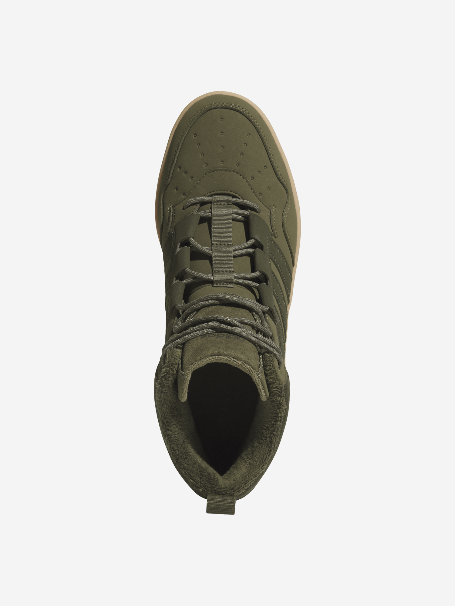 фото Кеды мужские adidas hoops 4.0 mid, коричневый