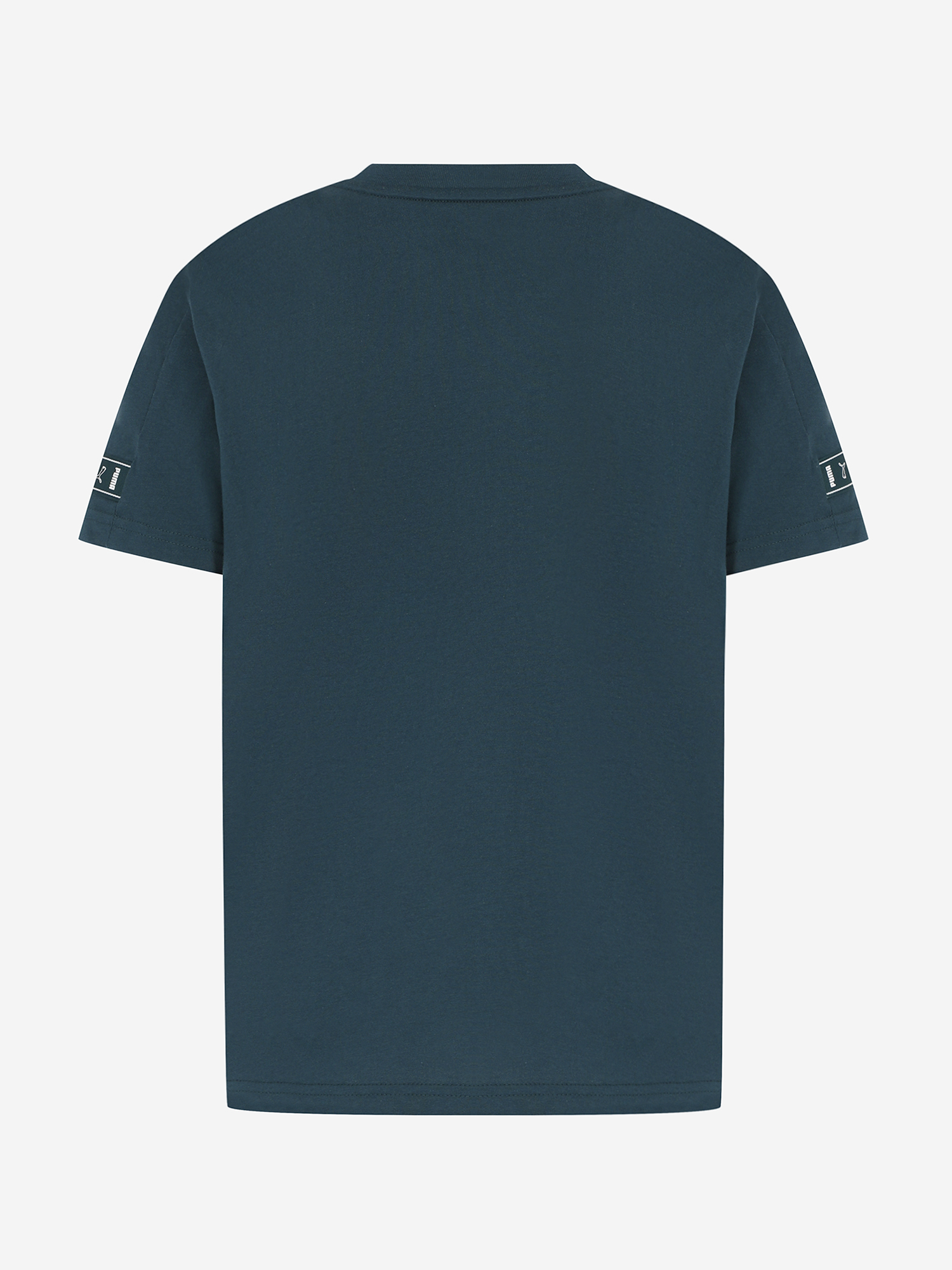фото Футболка для мальчиков puma tape layout, зеленый