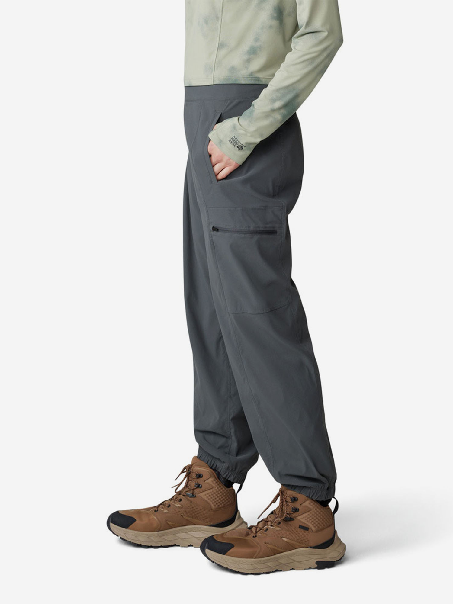 фото Брюки женские mountain hardwear dynama, серый