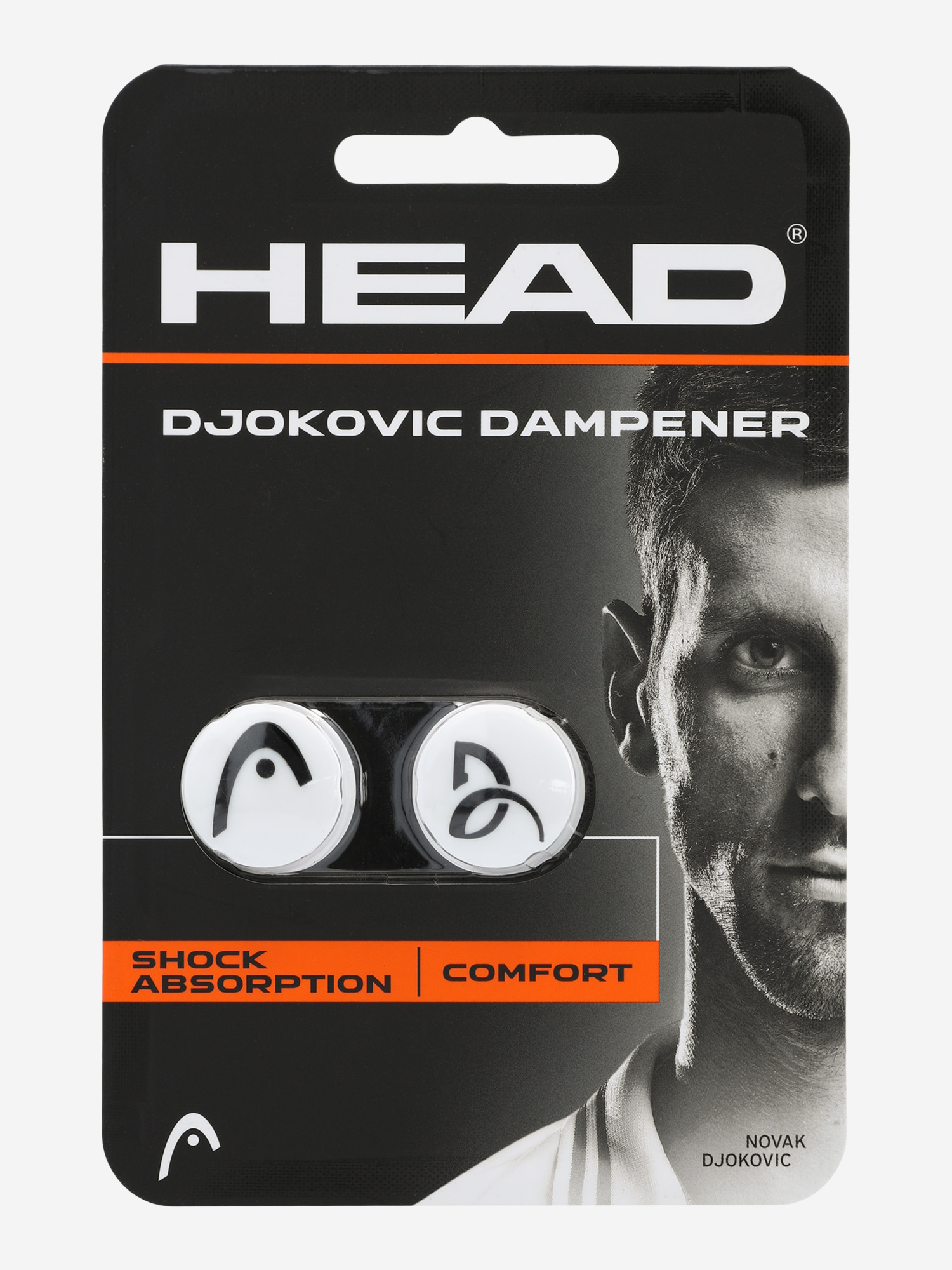 фото Виброгаситель head djokovic dampener 2 pcs pack, белый