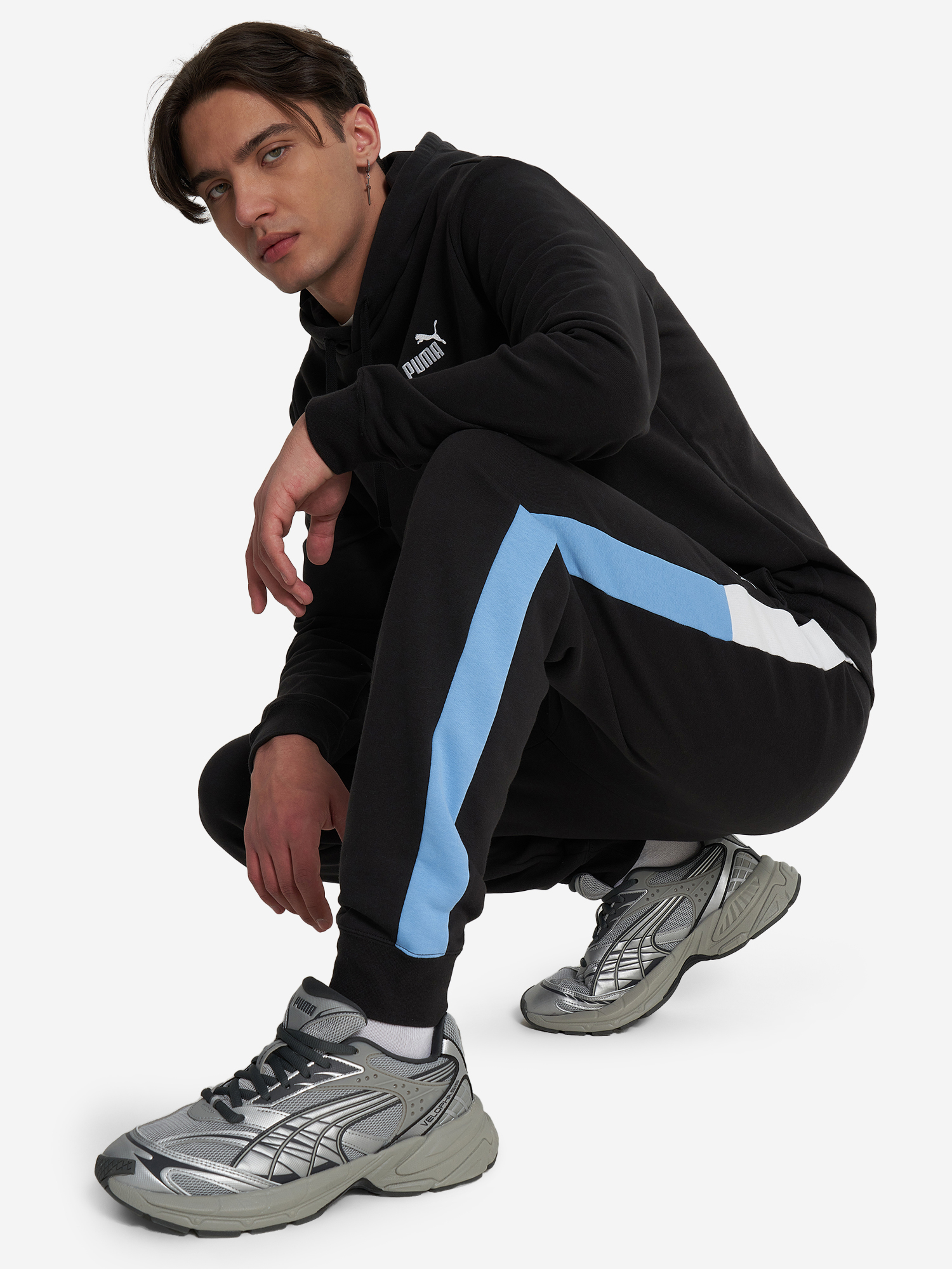 фото Брюки мужские puma, черный