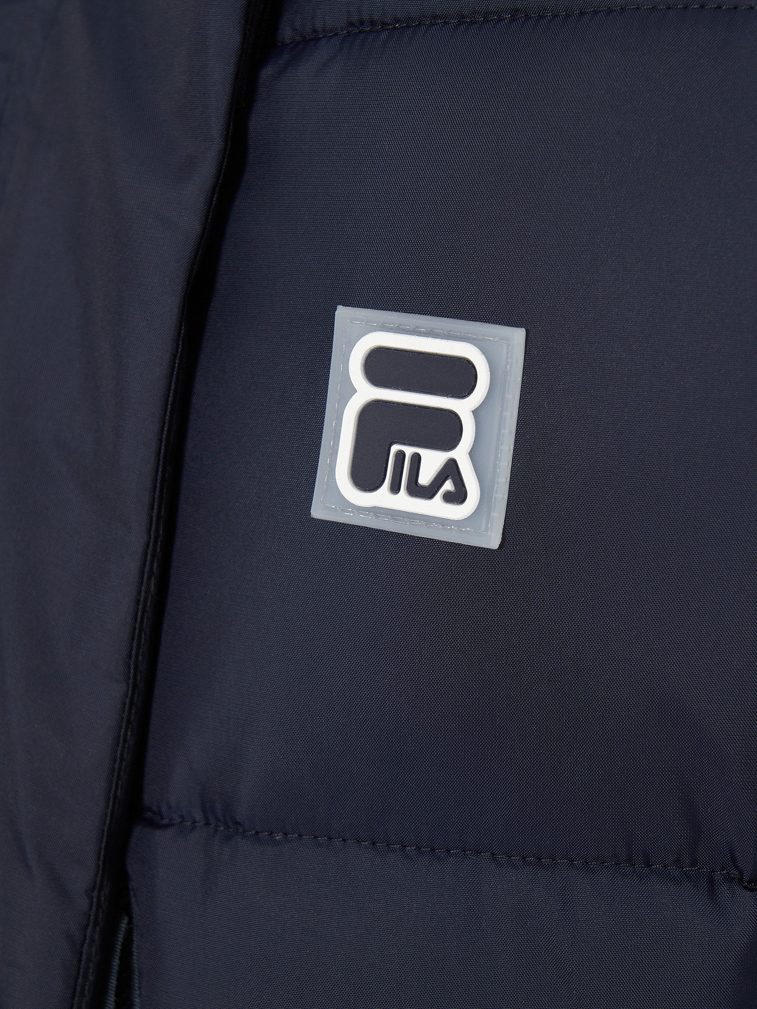 фото Пальто утепленное для девочек fila, синий
