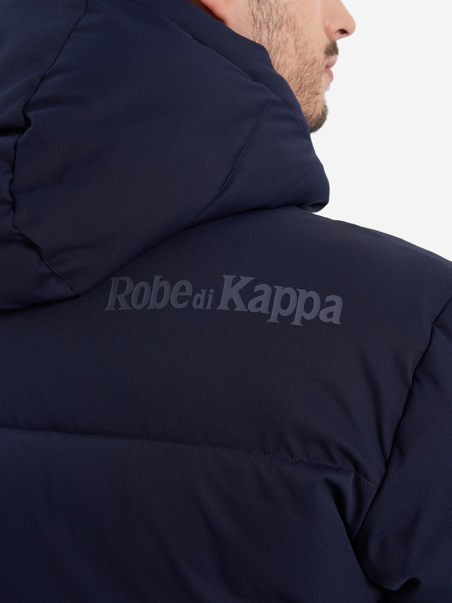фото Пуховик мужской robe di kappa, синий