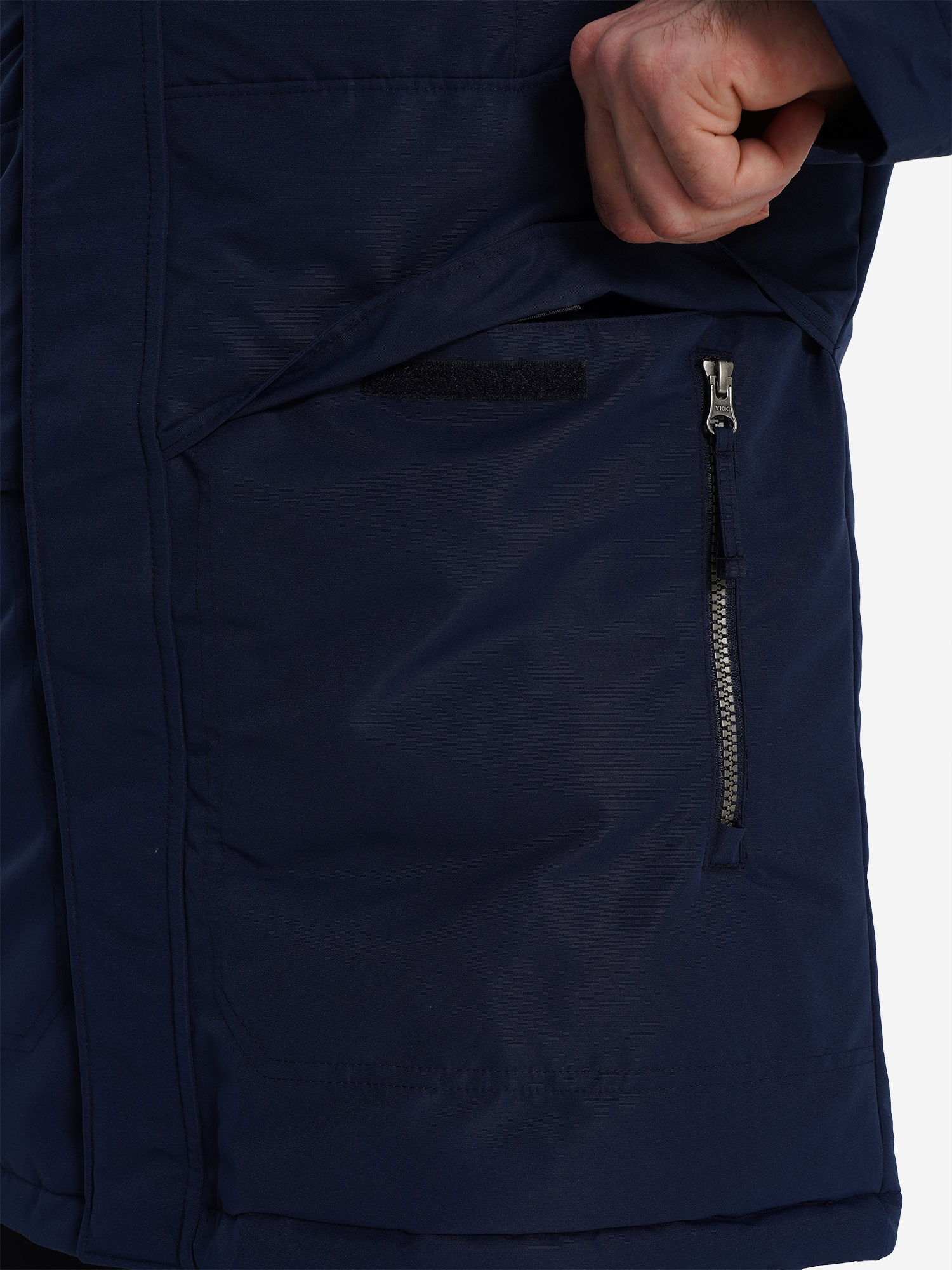 фото Пуховик мужской columbia marquam peak iii parka, синий