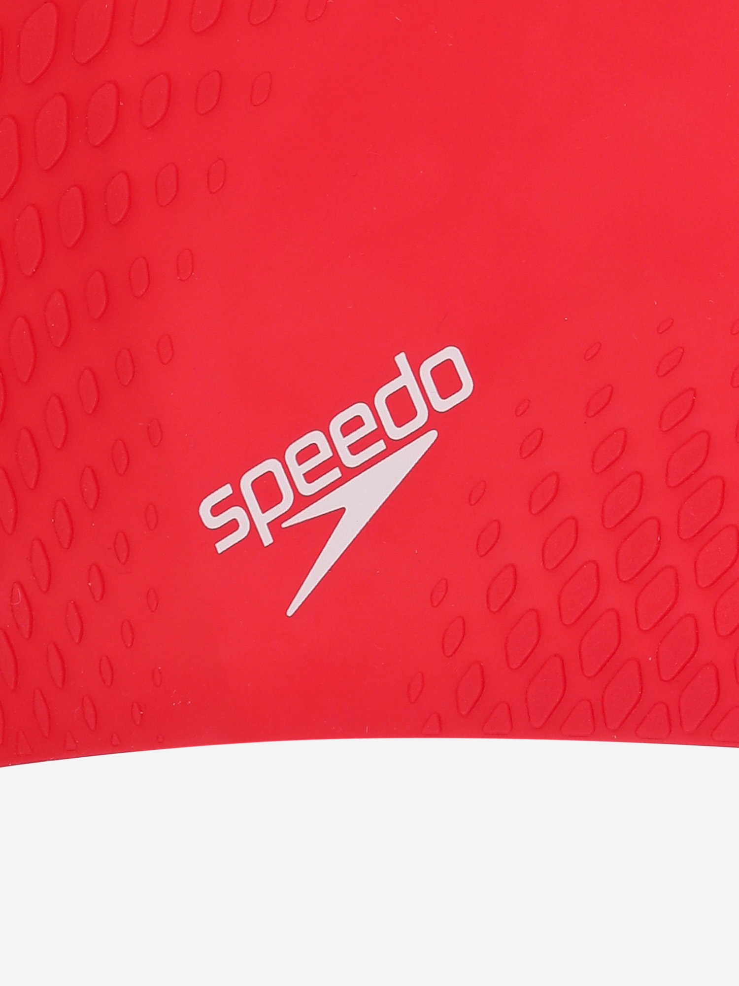 фото Шапочка для плавания speedo bubble active, красный