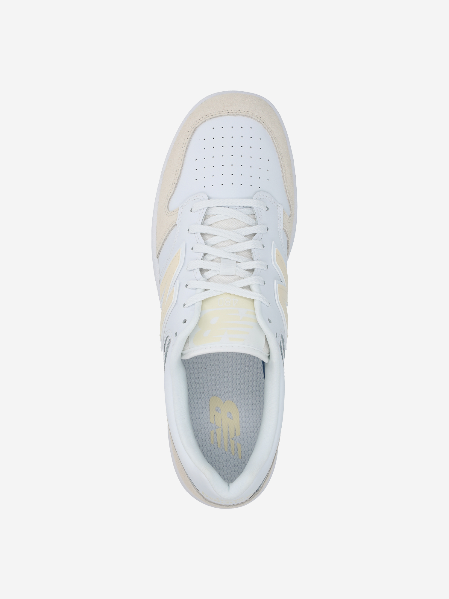 фото Кеды мужские new balance bb480, белый