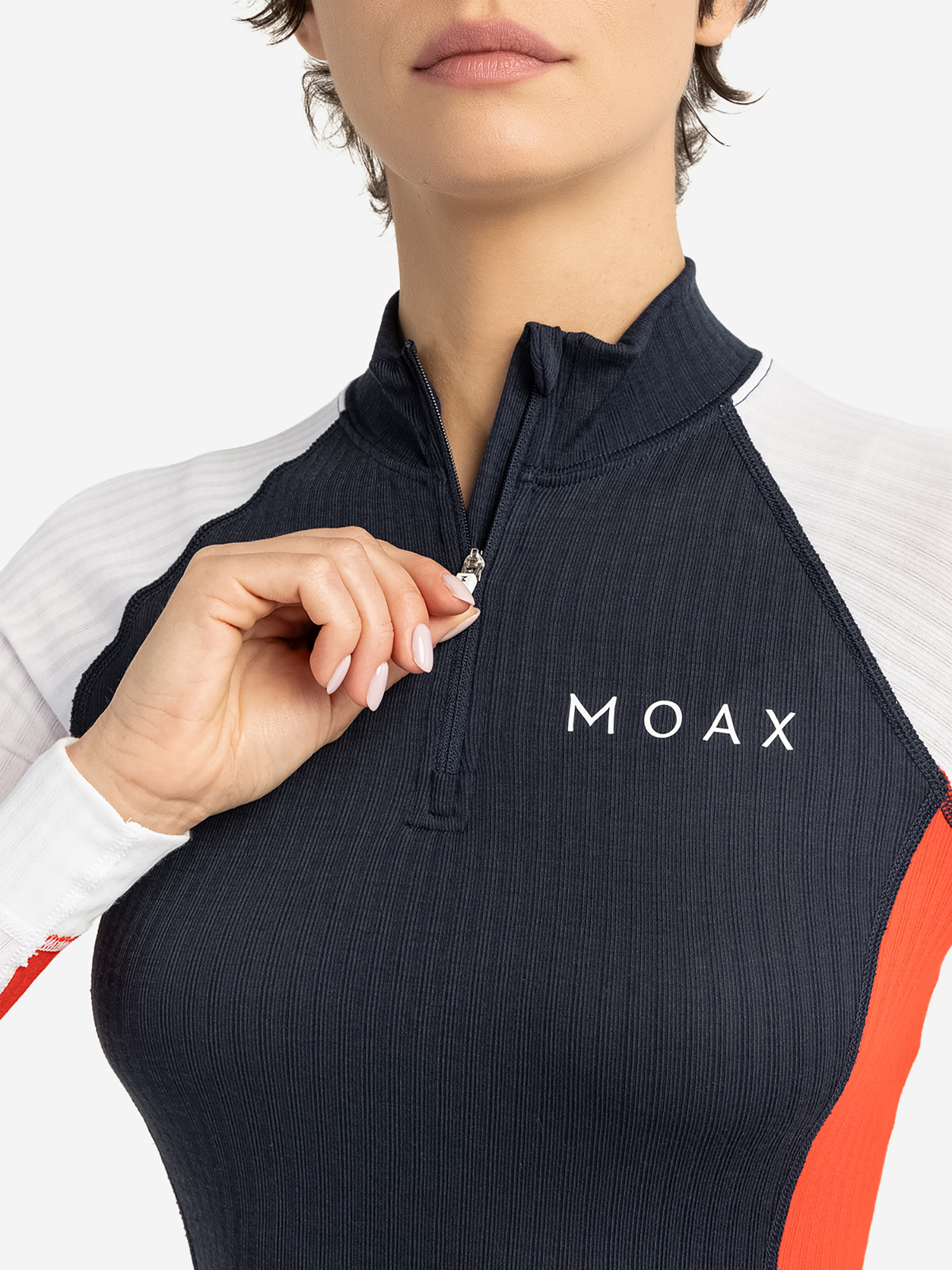 фото Термобелье верх женское moaxsport race, синий