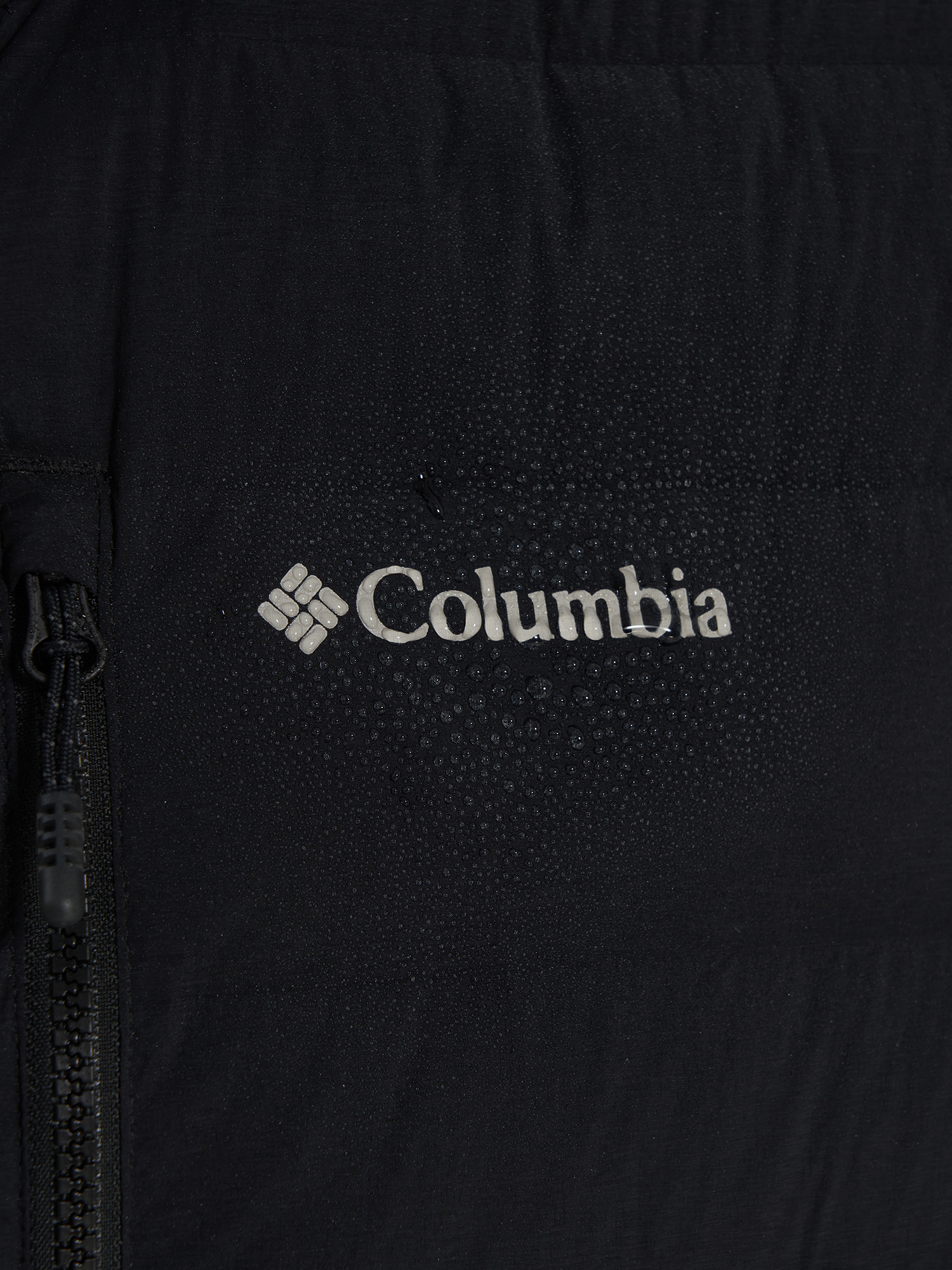 фото Пуховик мужской columbia drift peak stretch down hooded jacket, черный