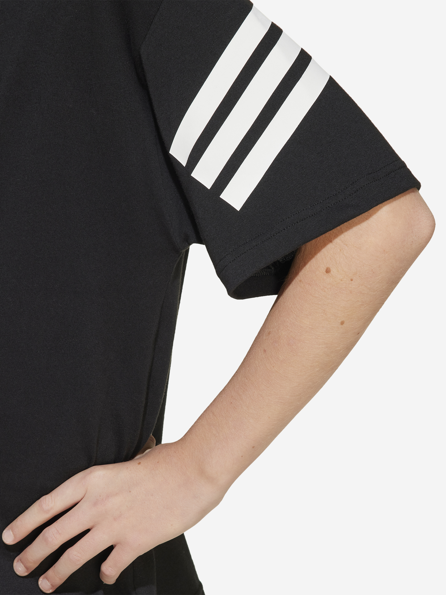 фото Футболка для девочек adidas, черный