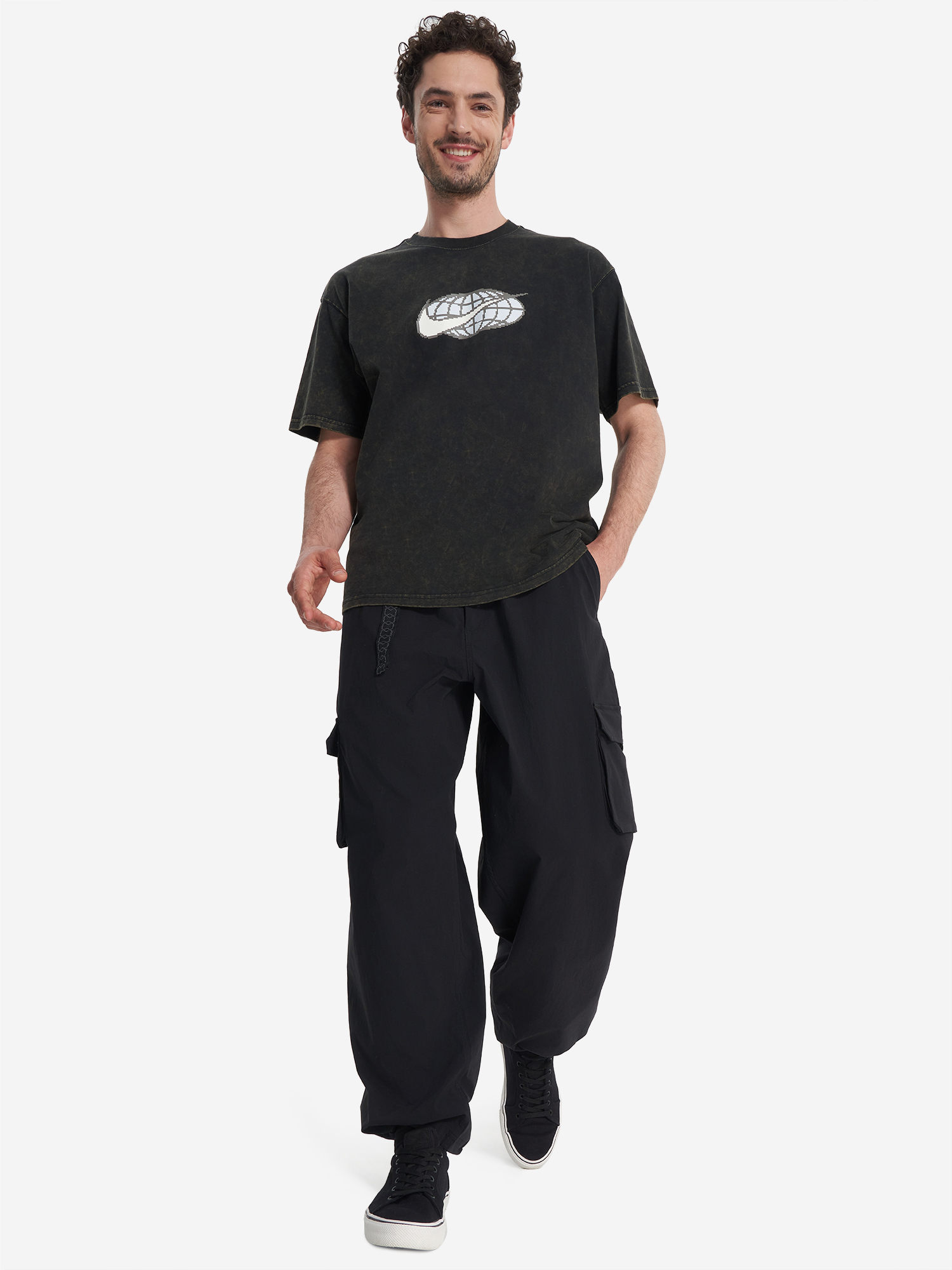 фото Брюки мужские nike, черный