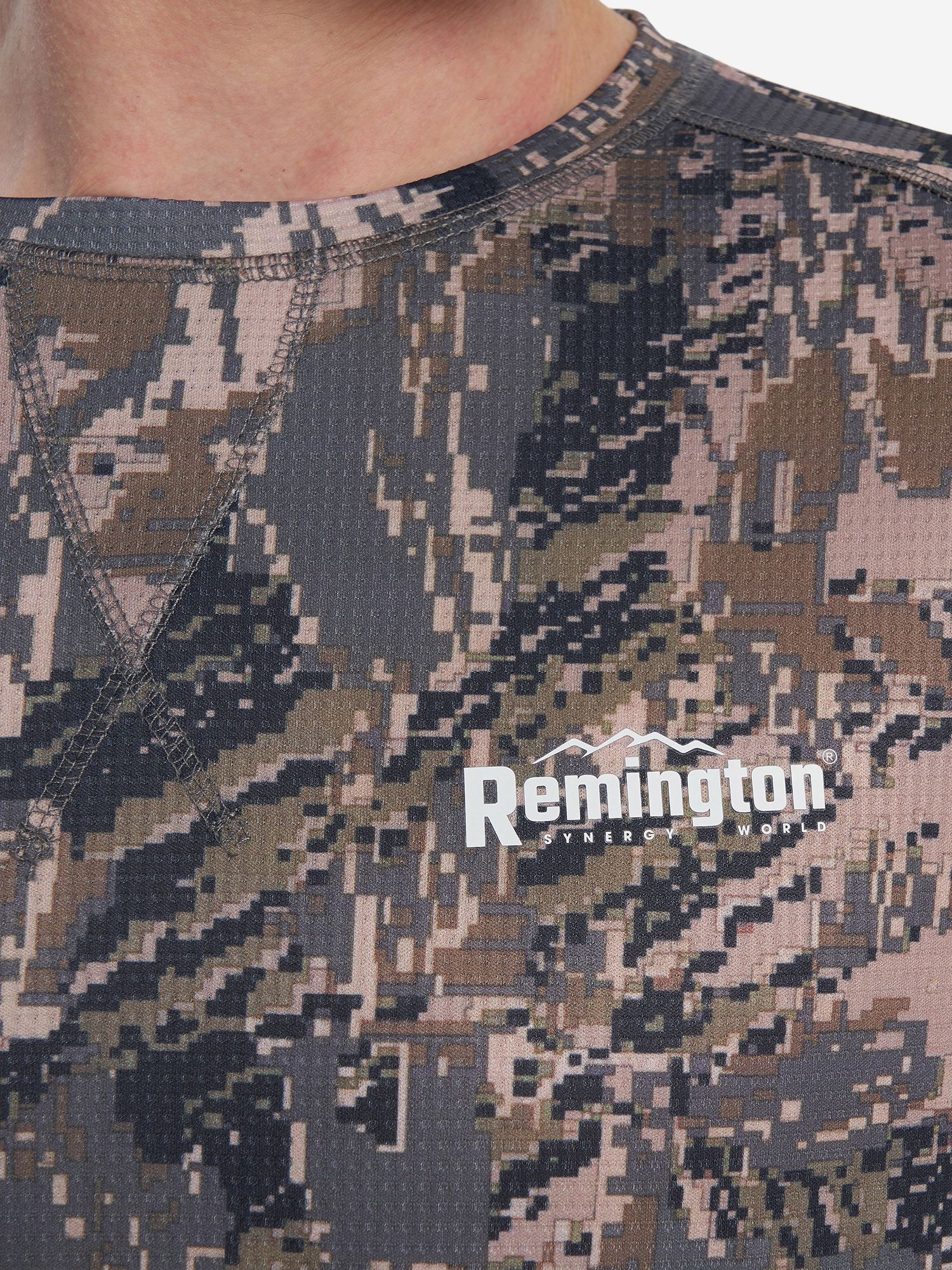 фото Лонгслив мужской remington inside fit, бежевый