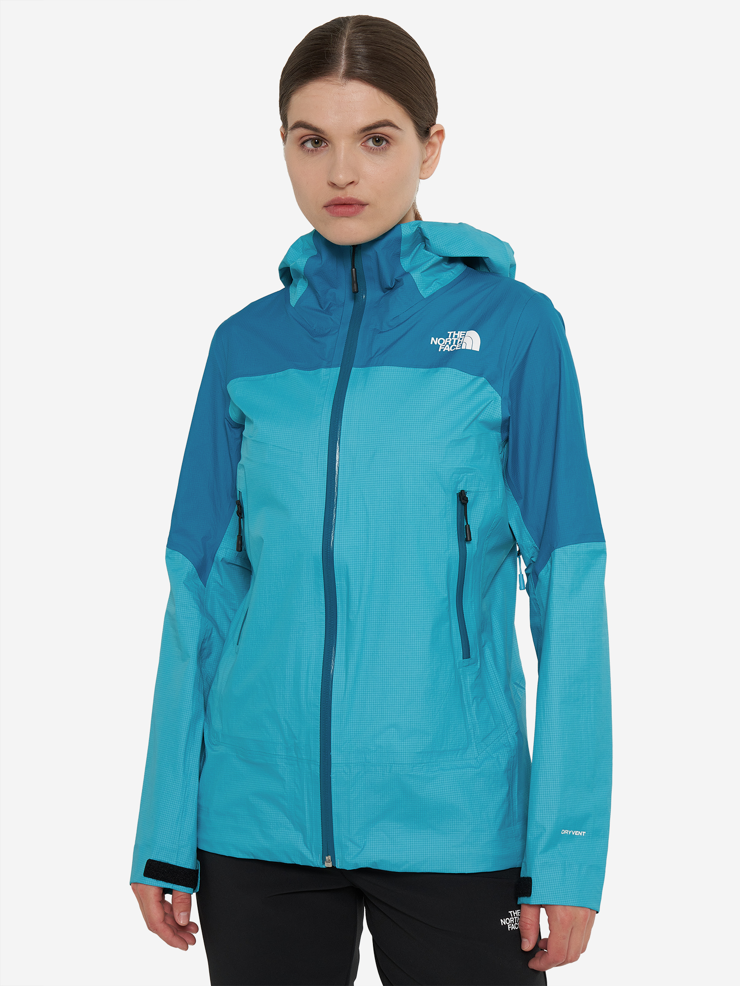фото Куртка мембранная женская the north face signal, голубой