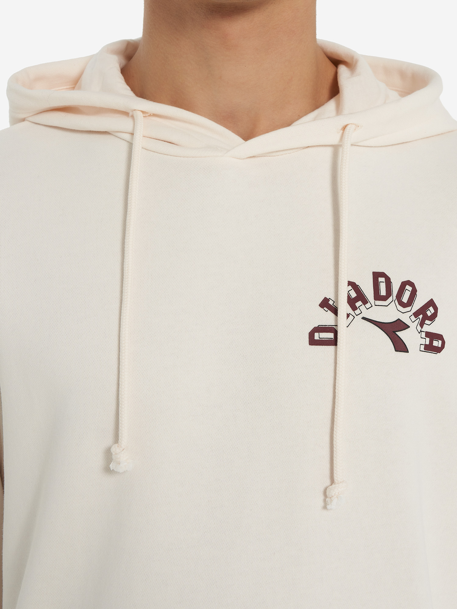 фото Худи мужское diadora, бежевый
