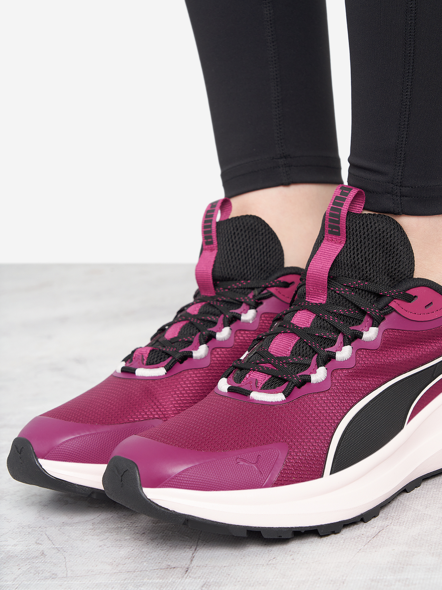 фото Кроссовки женские puma skyrocket lite trail, розовый