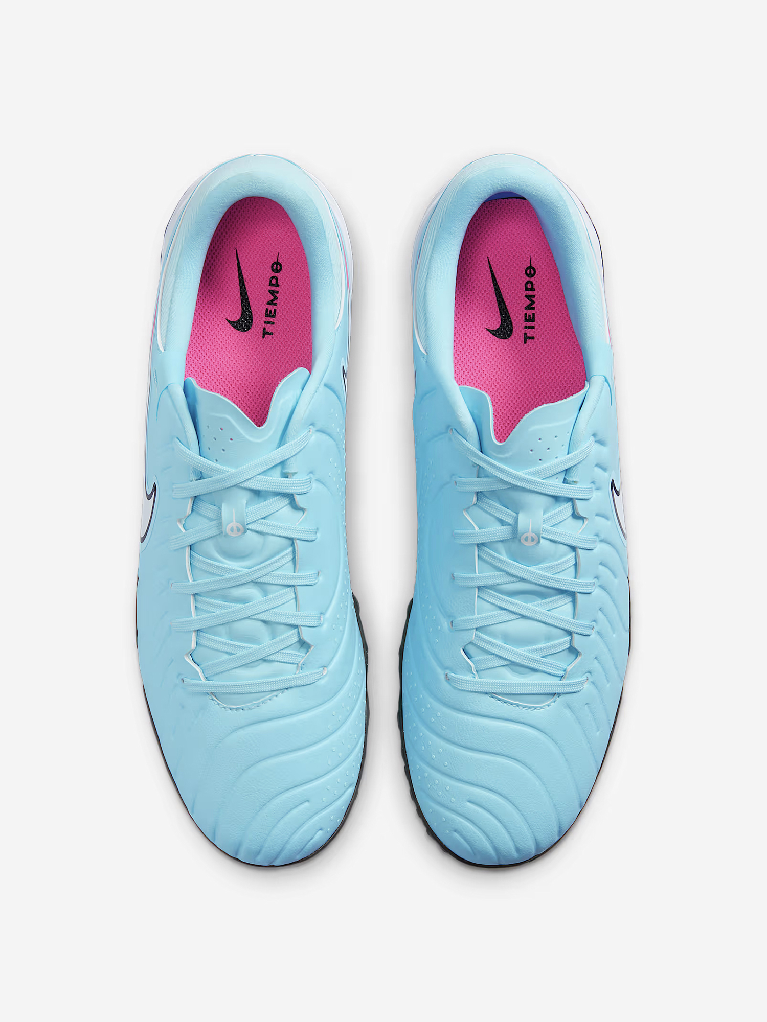 фото Бутсы мужские nike tiempo legend 10 academy tf, голубой