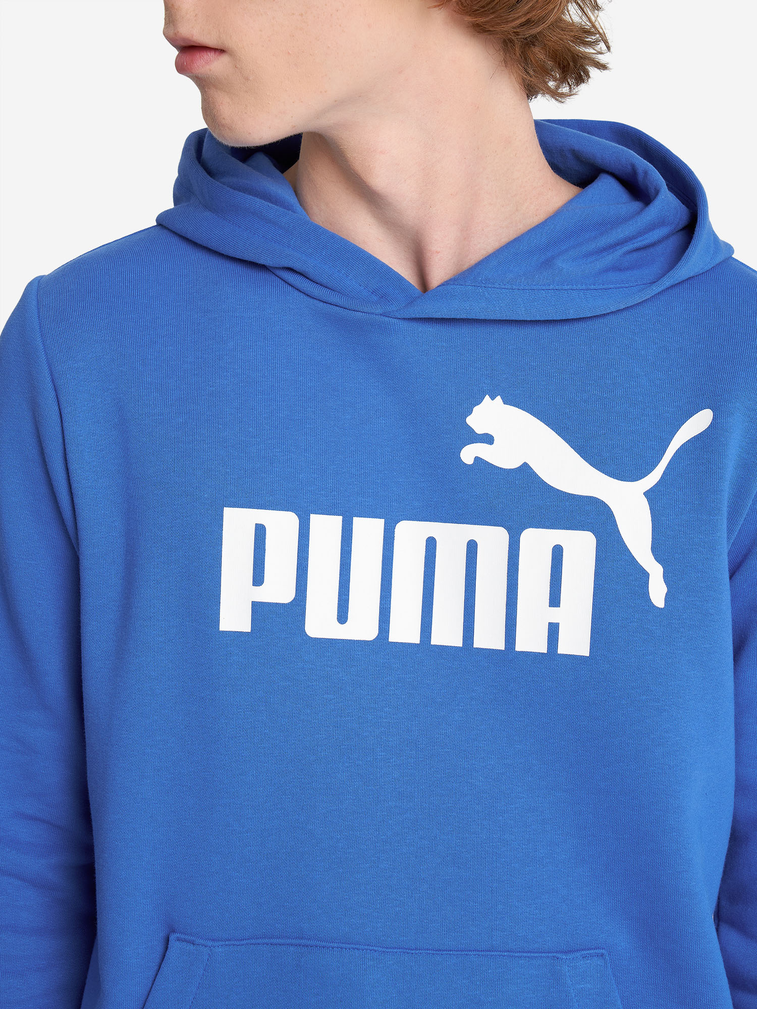 фото Худи для мальчиков puma ess, голубой