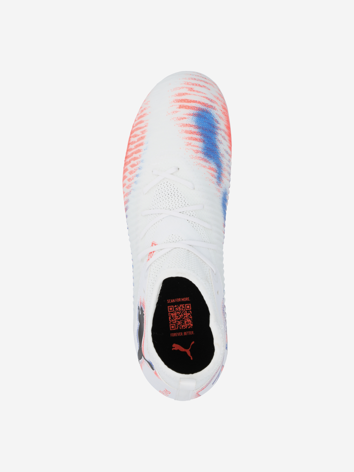 фото Бутсы для мальчиков puma future 8 match fg/ag jr, белый