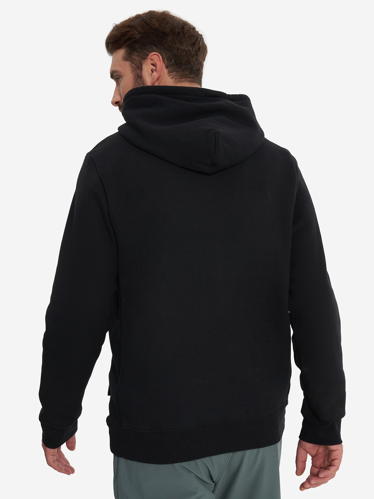 фото Худи мужское patagonia logo uprisal, черный