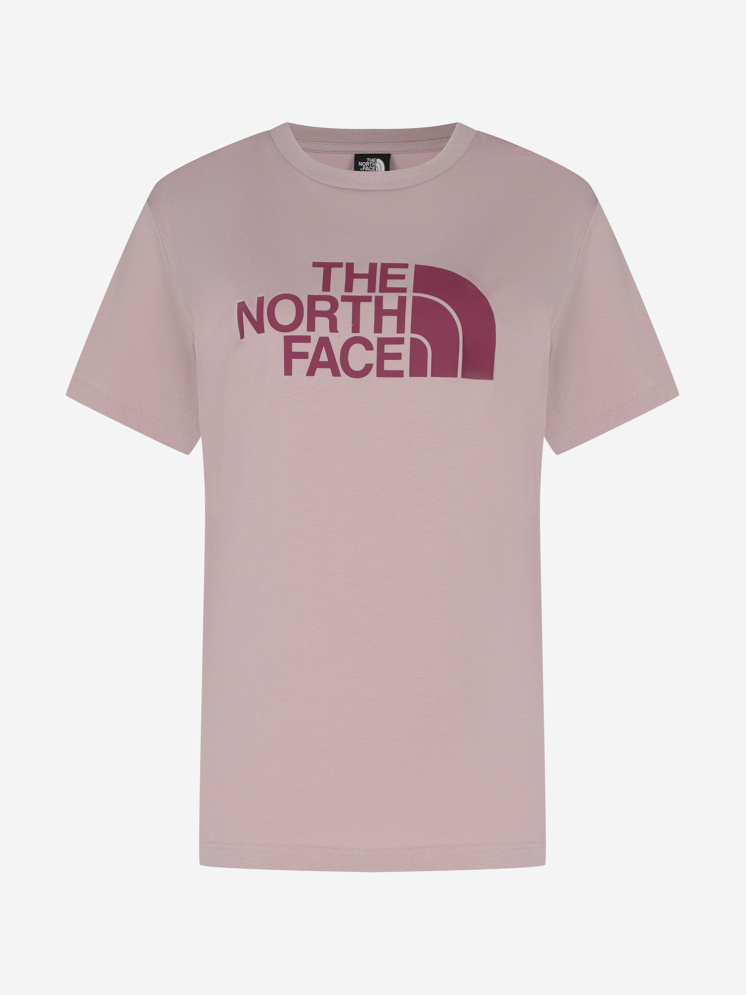 фото Футболка женская the north face easy, розовый