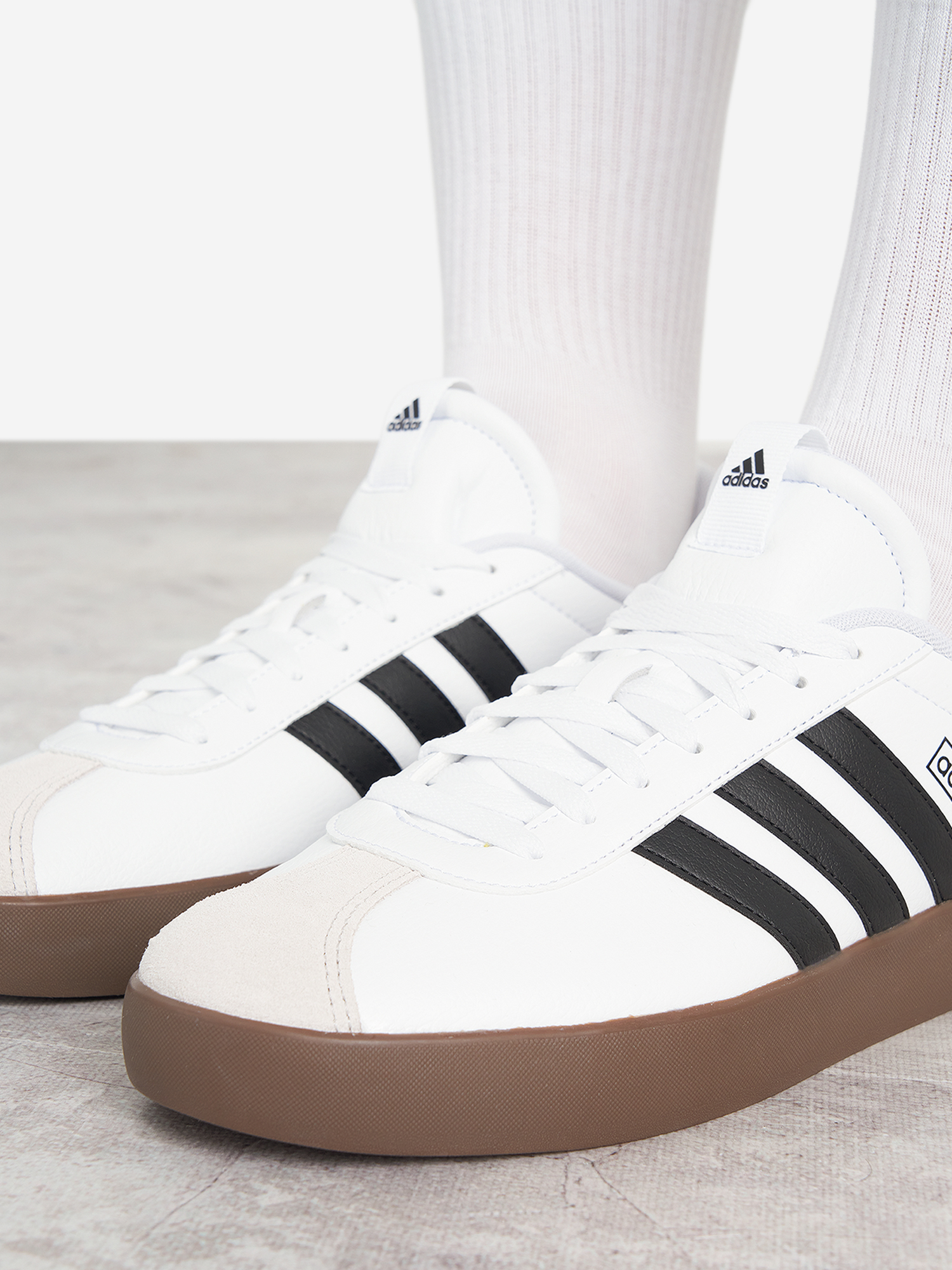 фото Кеды мужские adidas vl court 3.0, белый