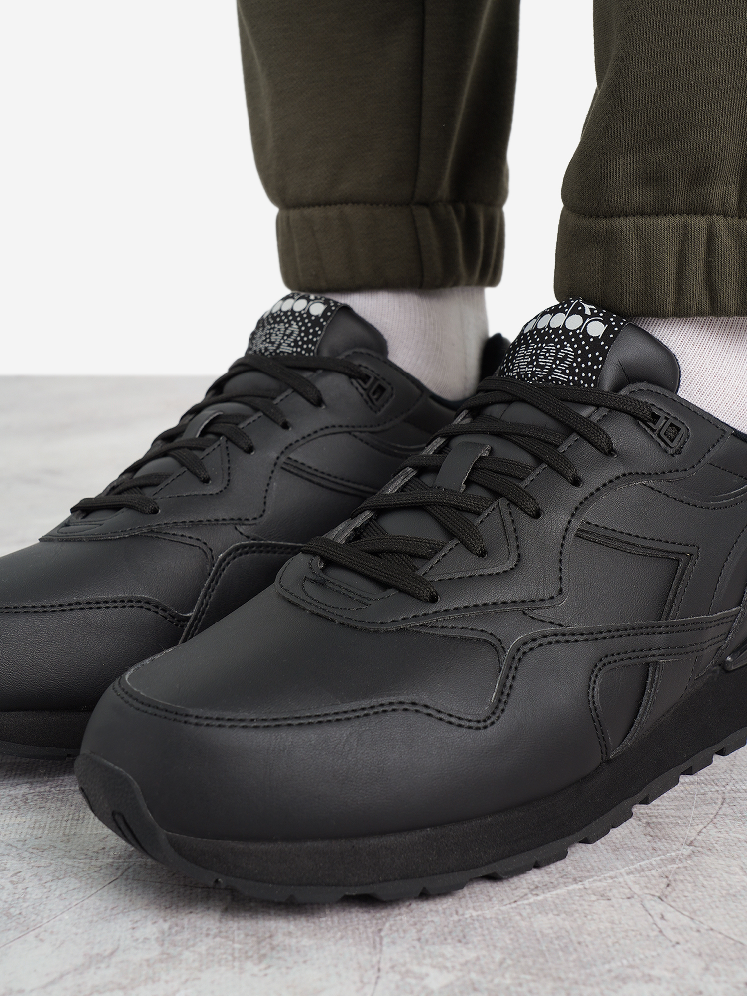 фото Кроссовки мужские diadora n.92 l, черный