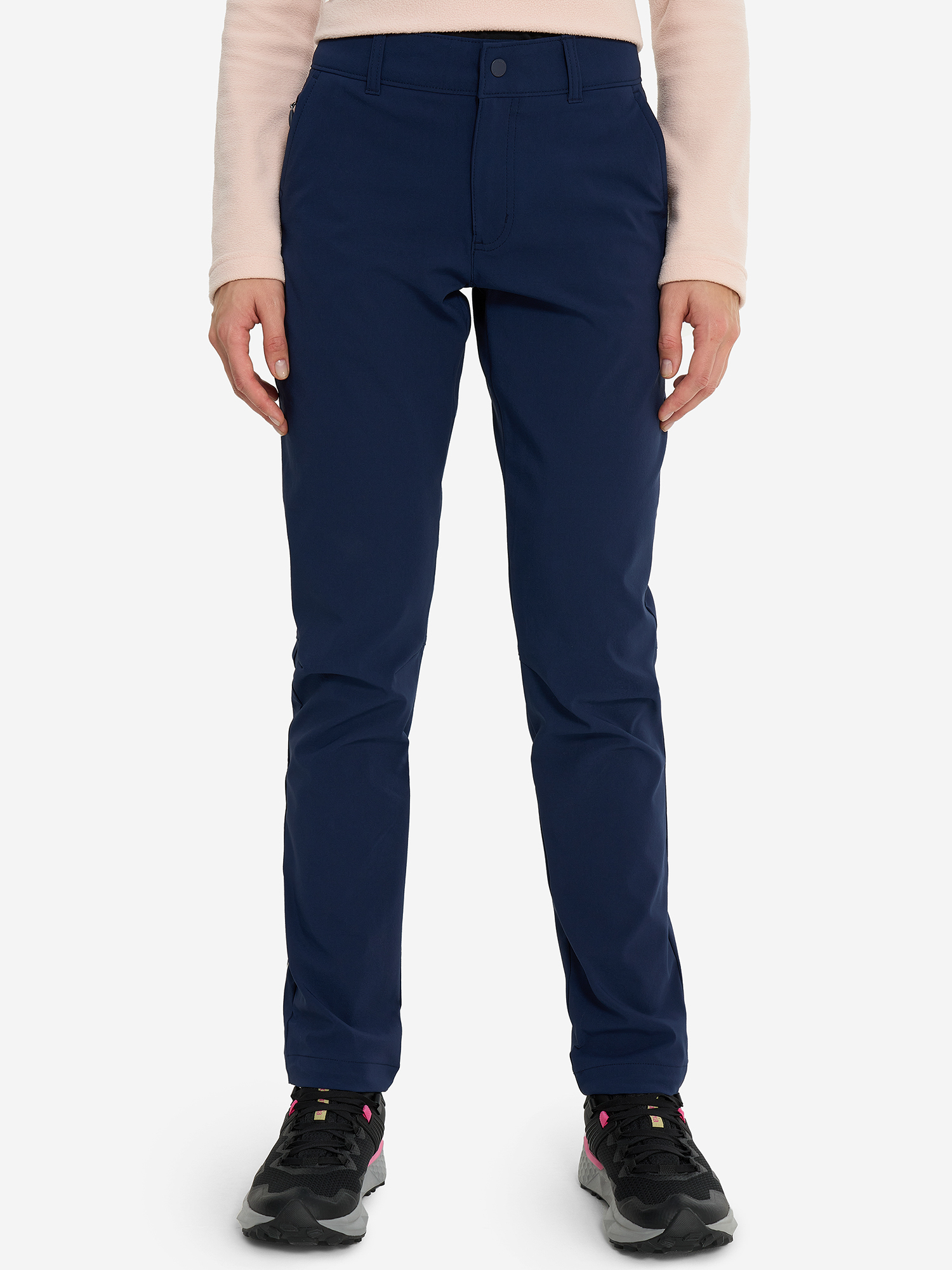 фото Брюки софтшелл женские columbia back beauty 2.0 softshell pant, синий