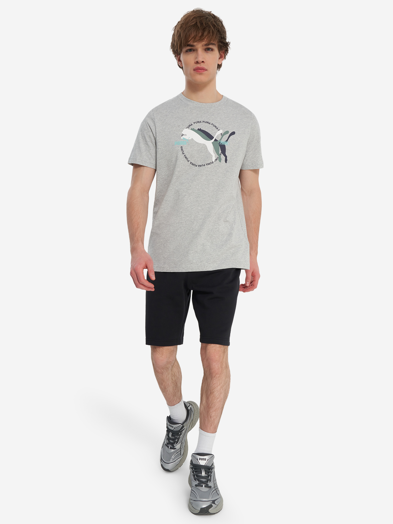 фото Футболка мужская puma, серый