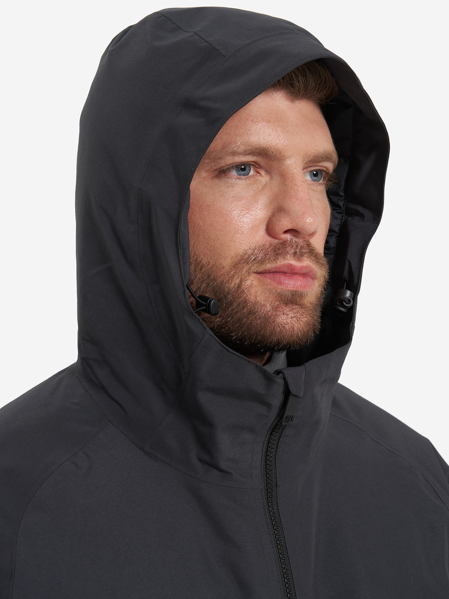фото Куртка утепленная мужская jack wolfskin tempeltor, серый
