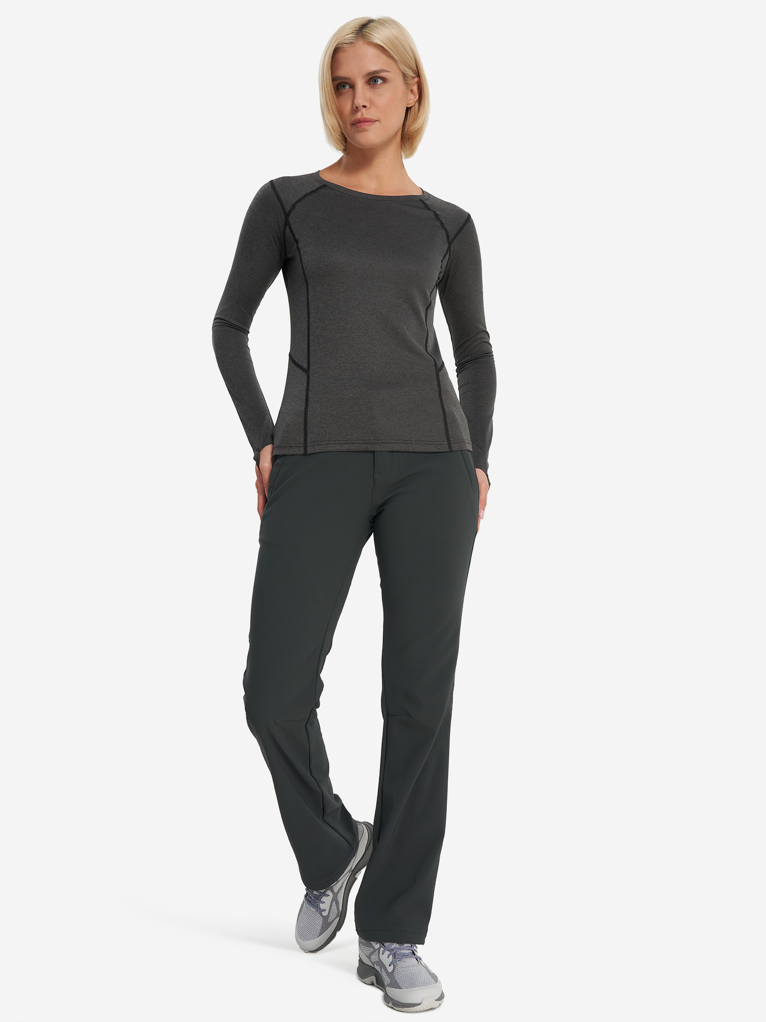фото Брюки утепленные женские columbia ogden point ii pant, серый