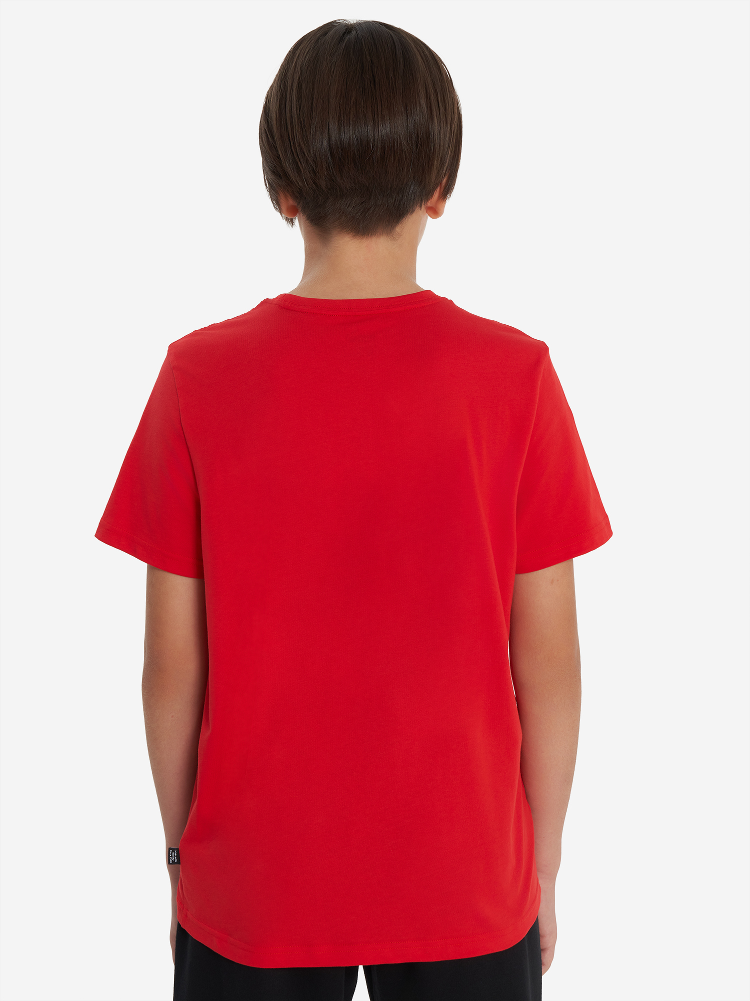 фото Футболка для мальчиков puma ess logo, красный