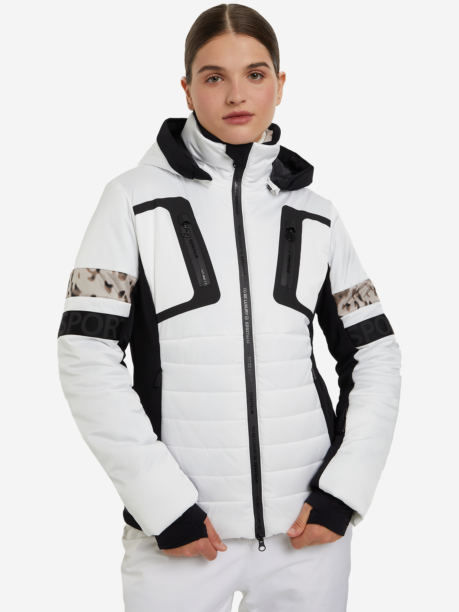 фото Куртка утепленная женская sportalm oxter, белый
