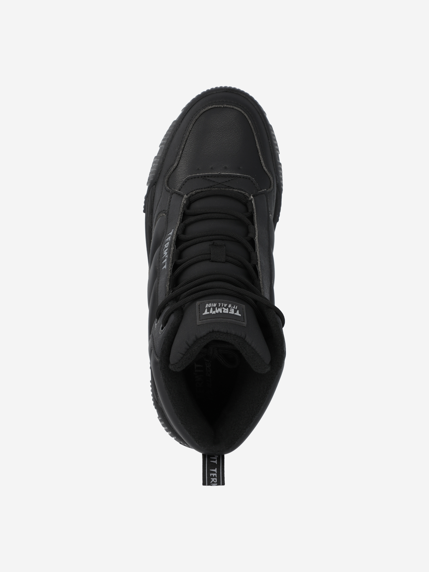 фото Кеды утепленные женские termit future mid 2.0, черный