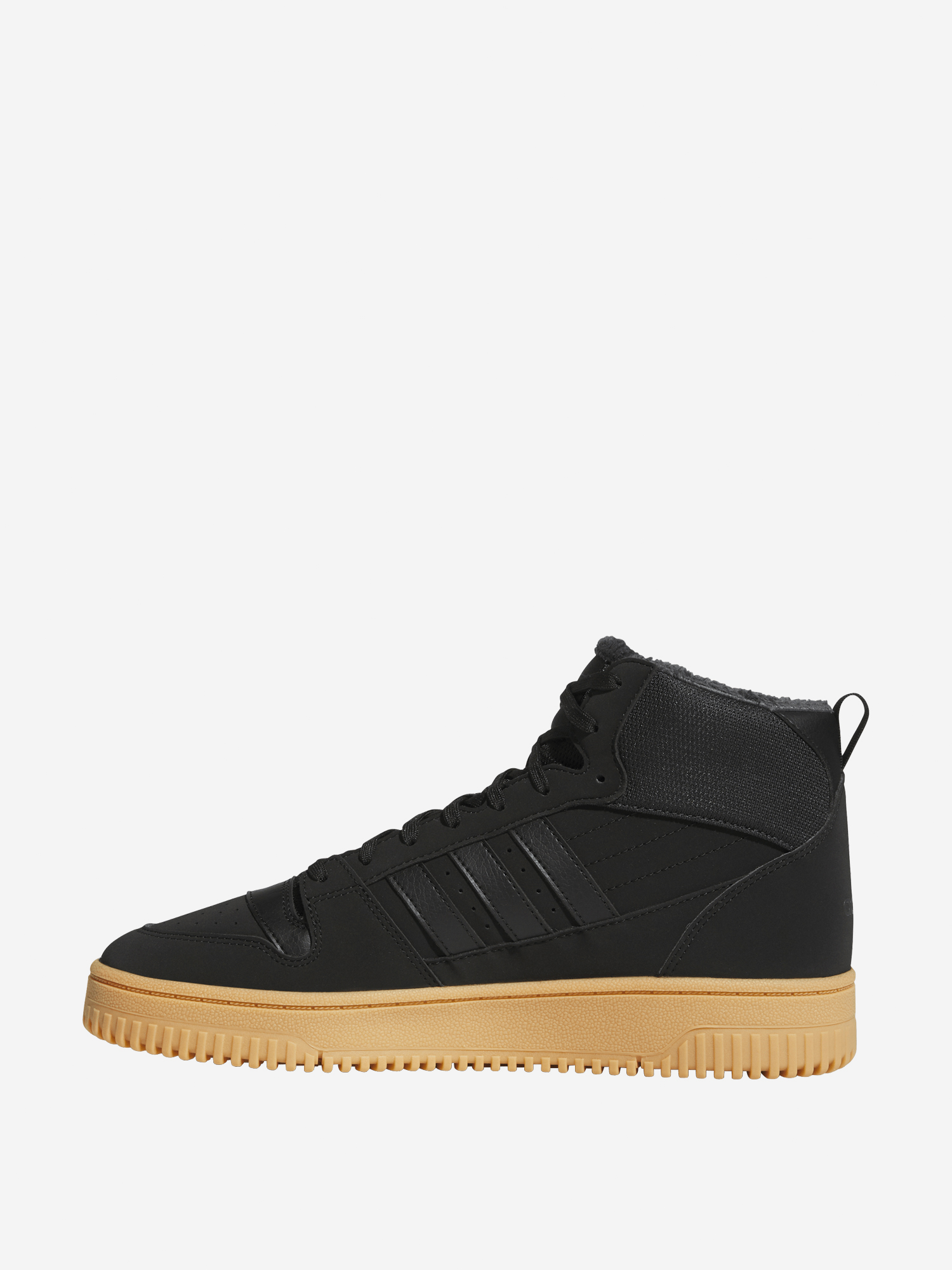 фото Кеды утепленные женские adidas break start mid winterized, черный