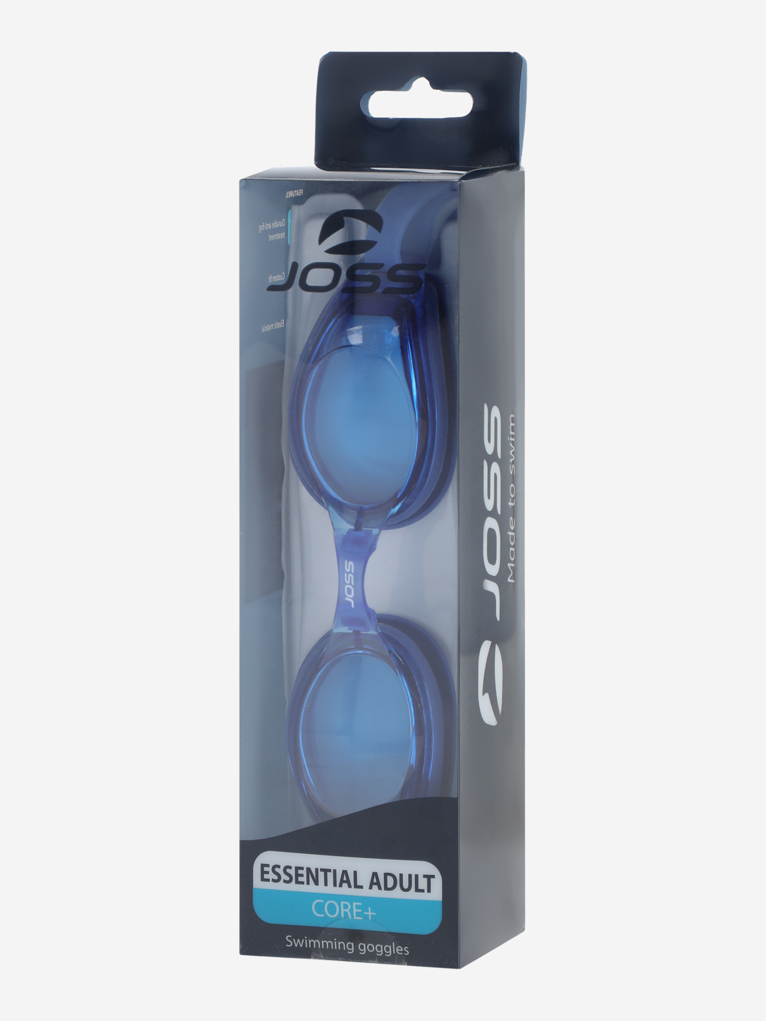 фото Очки для плавания joss core+, синий
