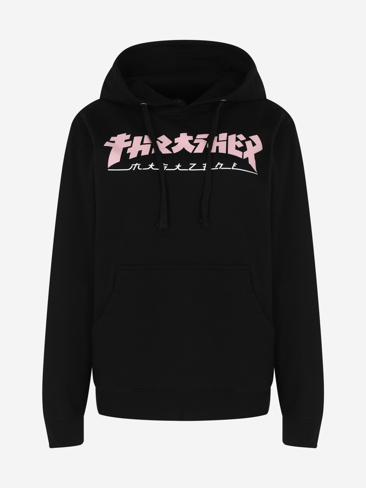 фото Худи женское thrasher godzilla, черный
