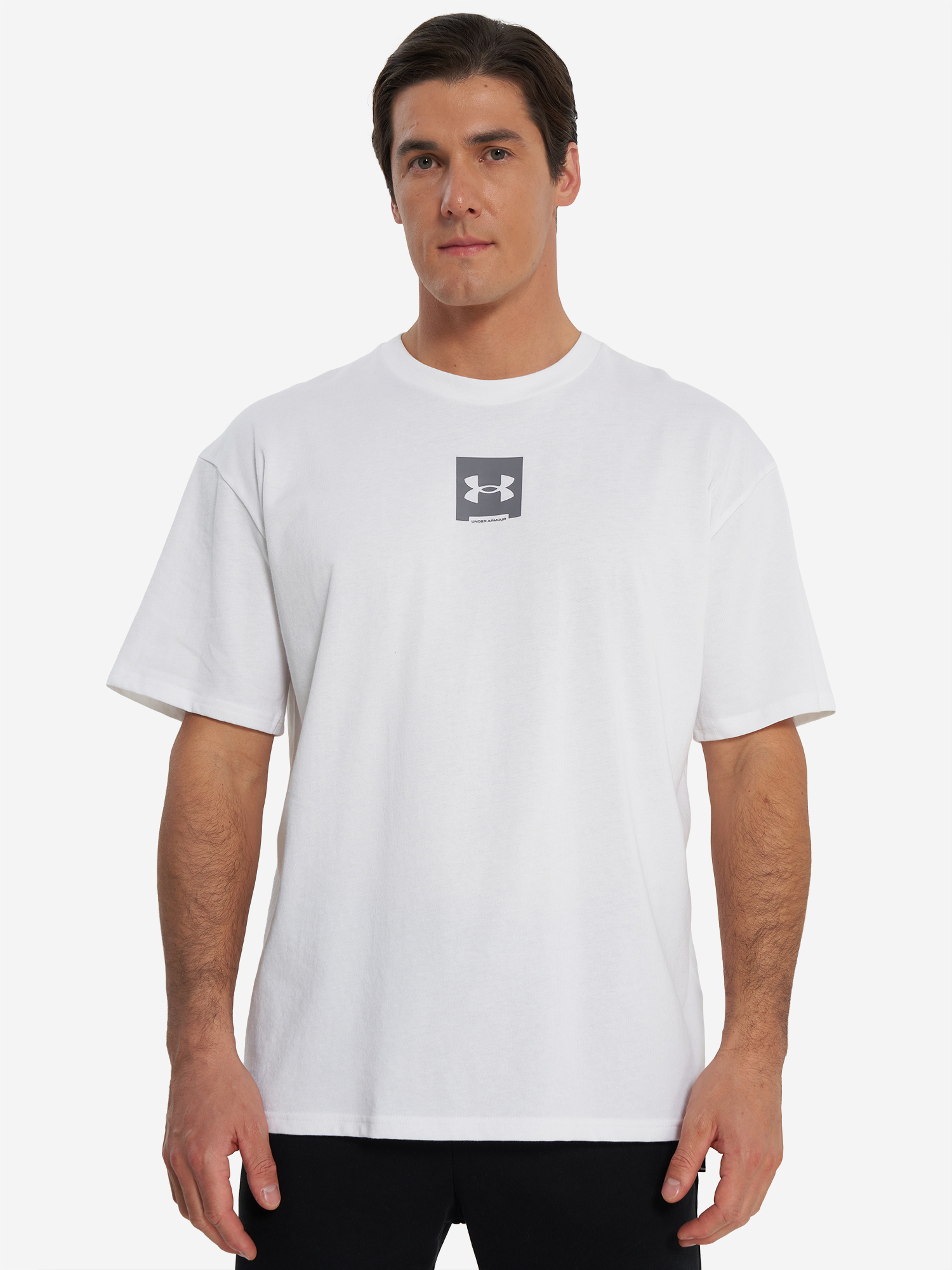 фото Футболка мужская under armour, белый