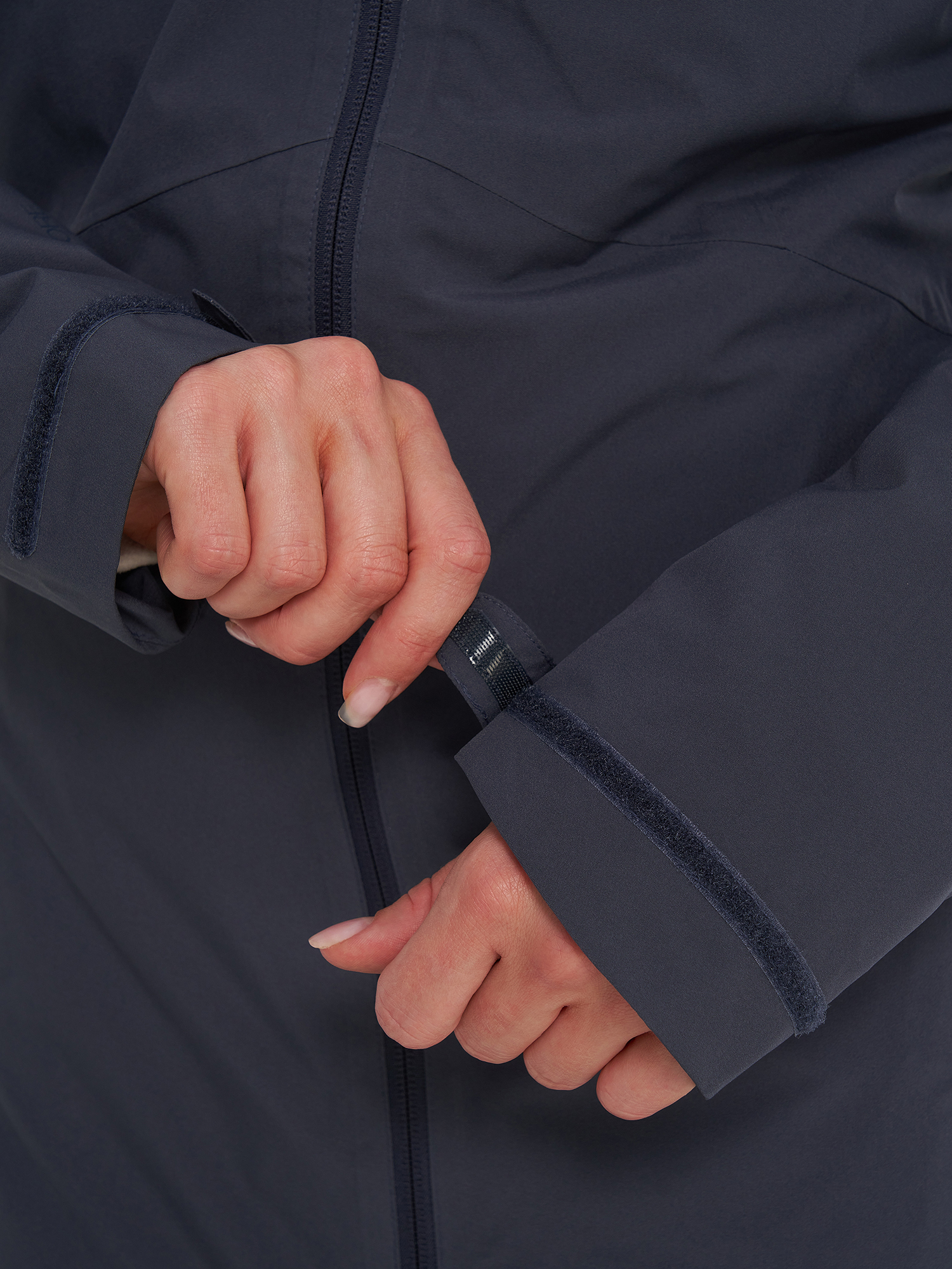 фото Куртка утепленная женская jack wolfskin heidelstein, серый