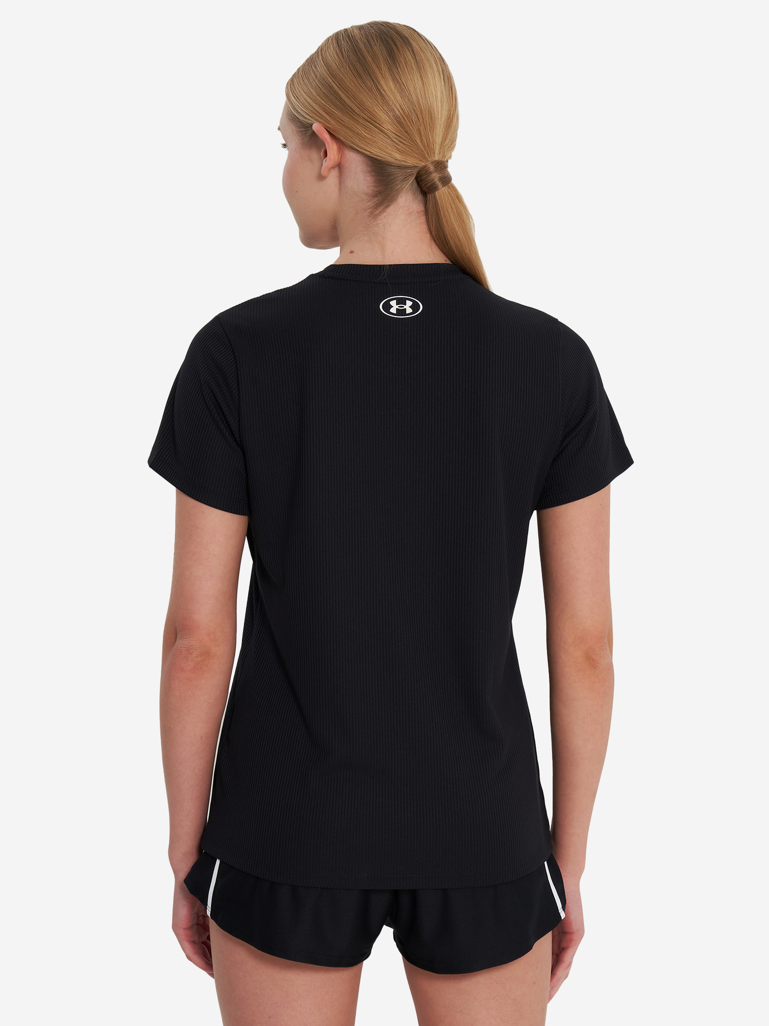 фото Футболка женская under armour tech, черный