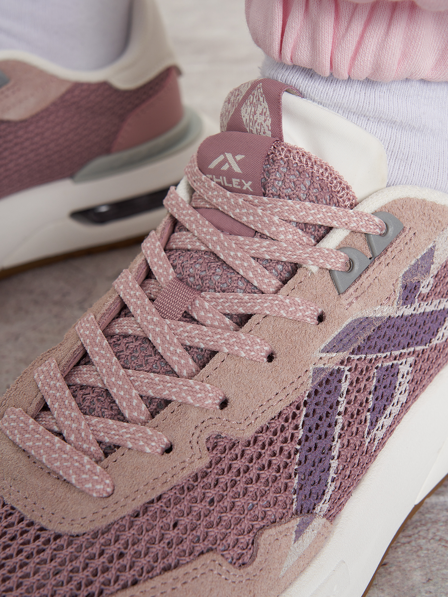 фото Кроссовки женские athlex revival, розовый