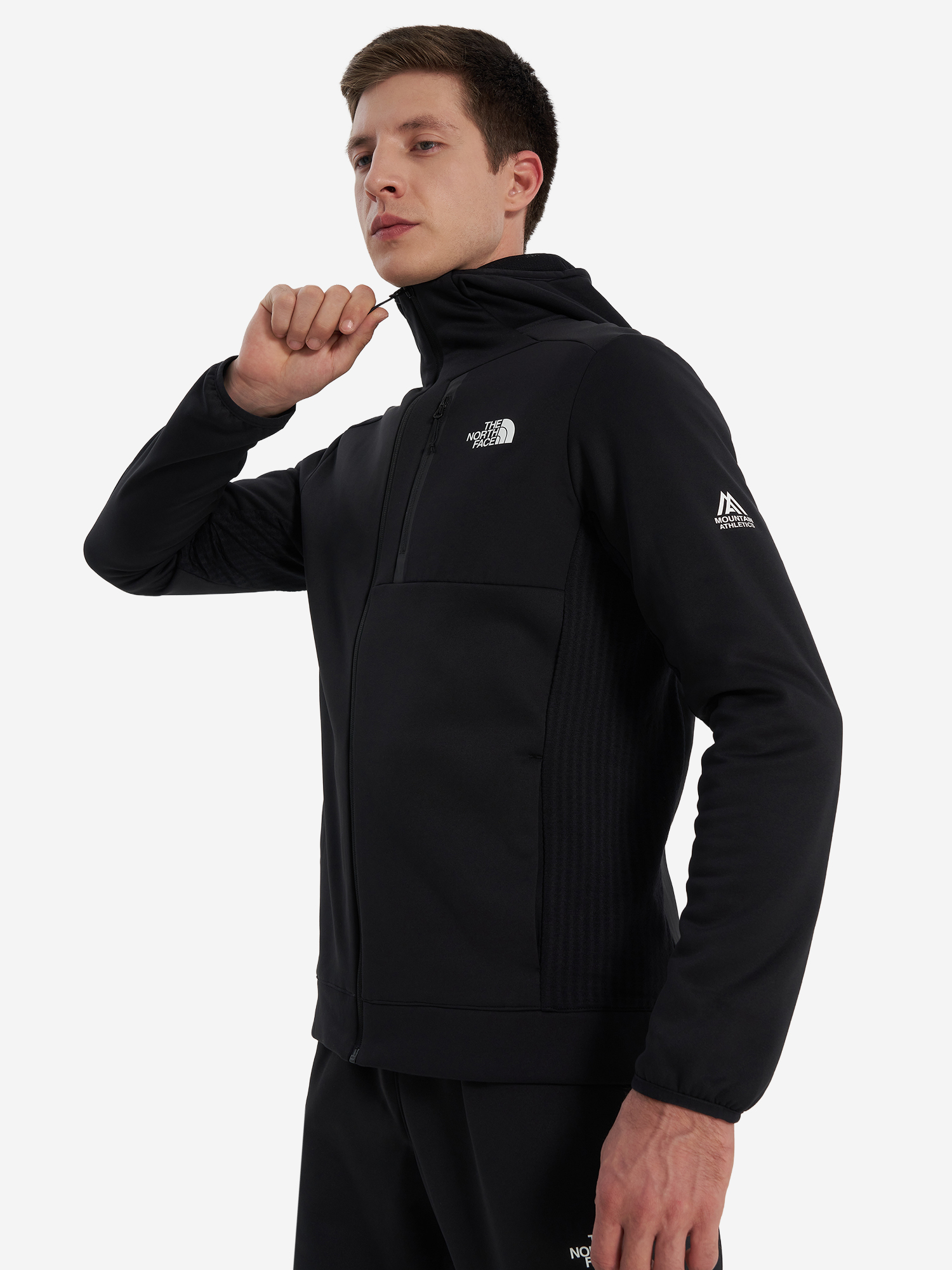 фото Толстовка мужская the north face mountain athletics, черный