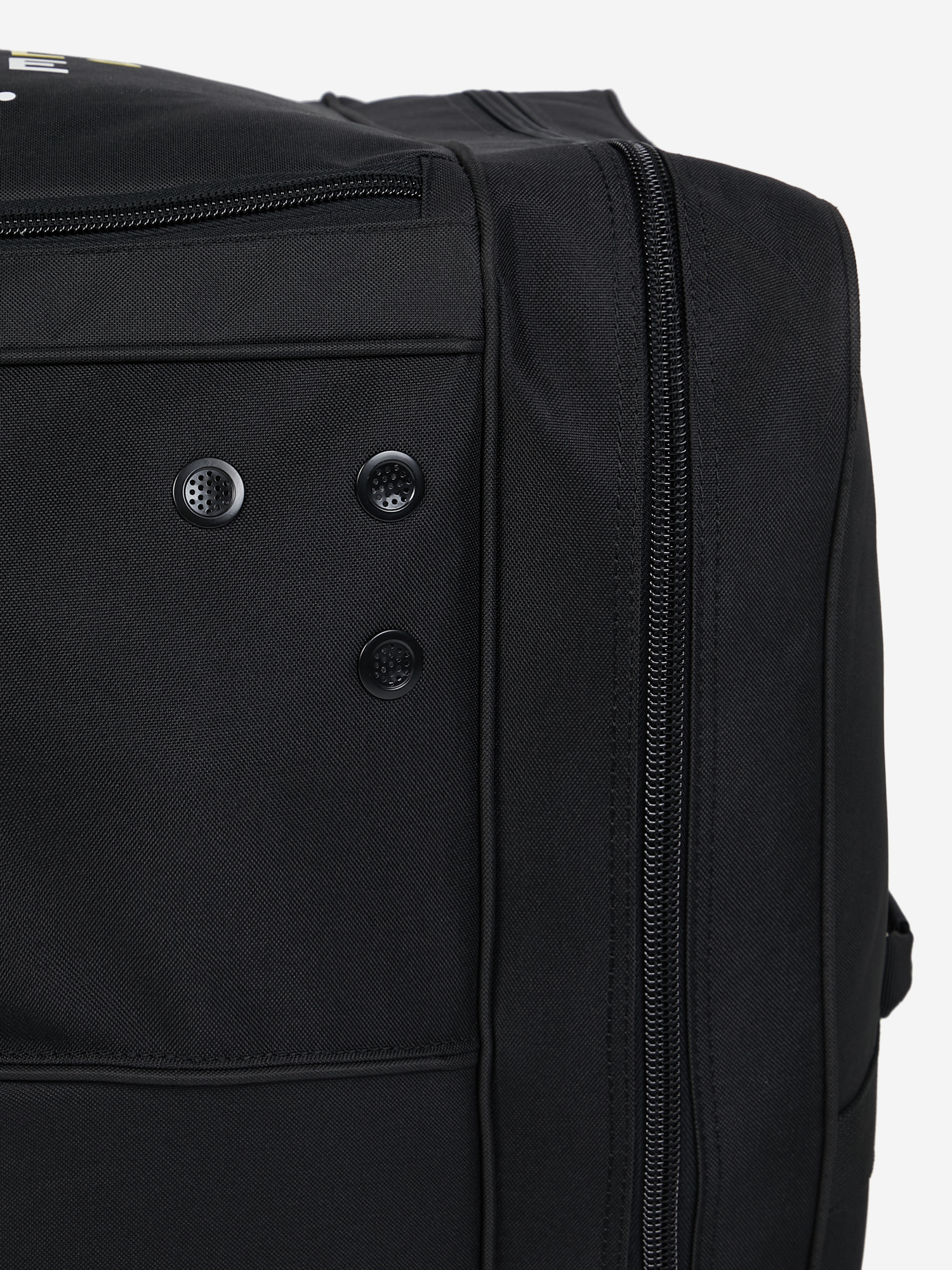 фото Баул хоккейный с колесами fischer player bag 40", черный