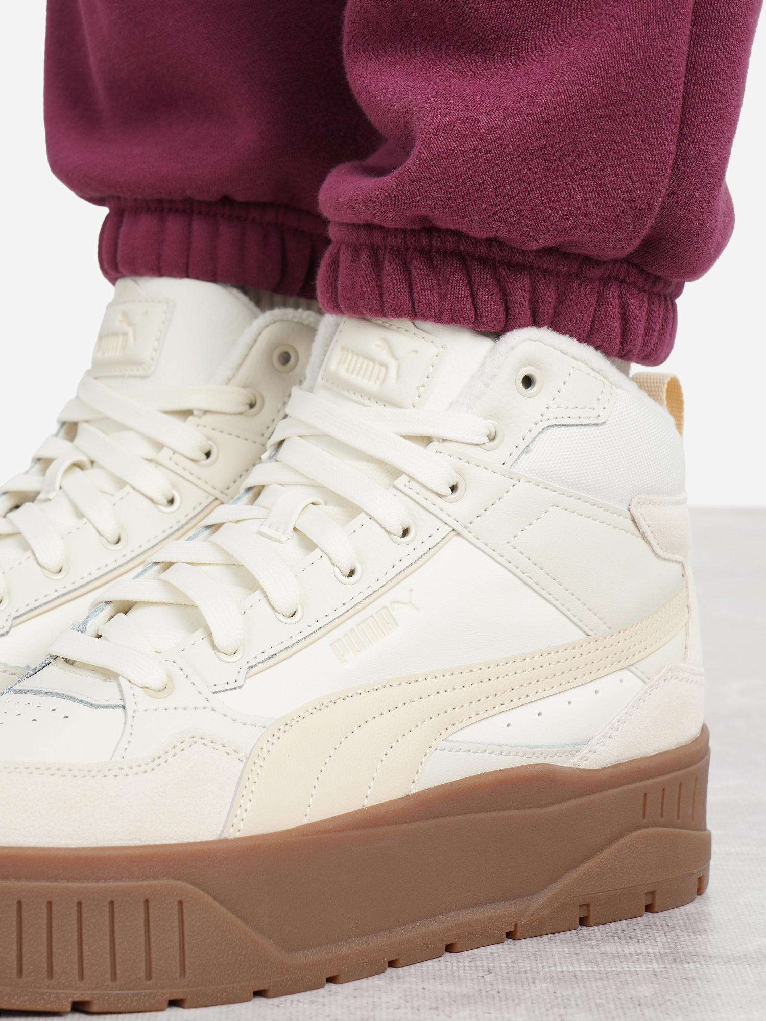 фото Кеды утепленные женские puma karmen ii idol wtr, белый