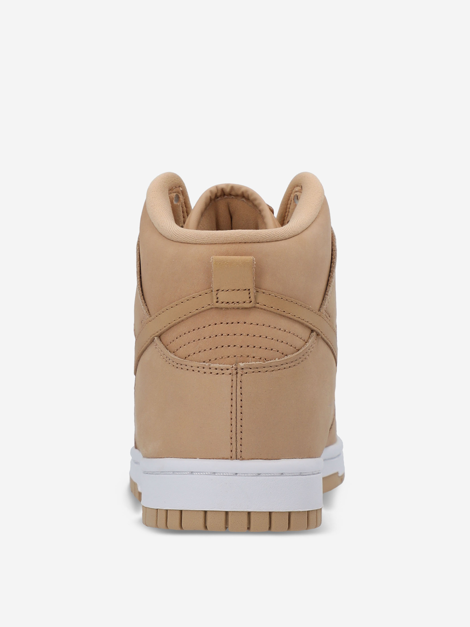 фото Кеды женские nike dunk high premium, бежевый