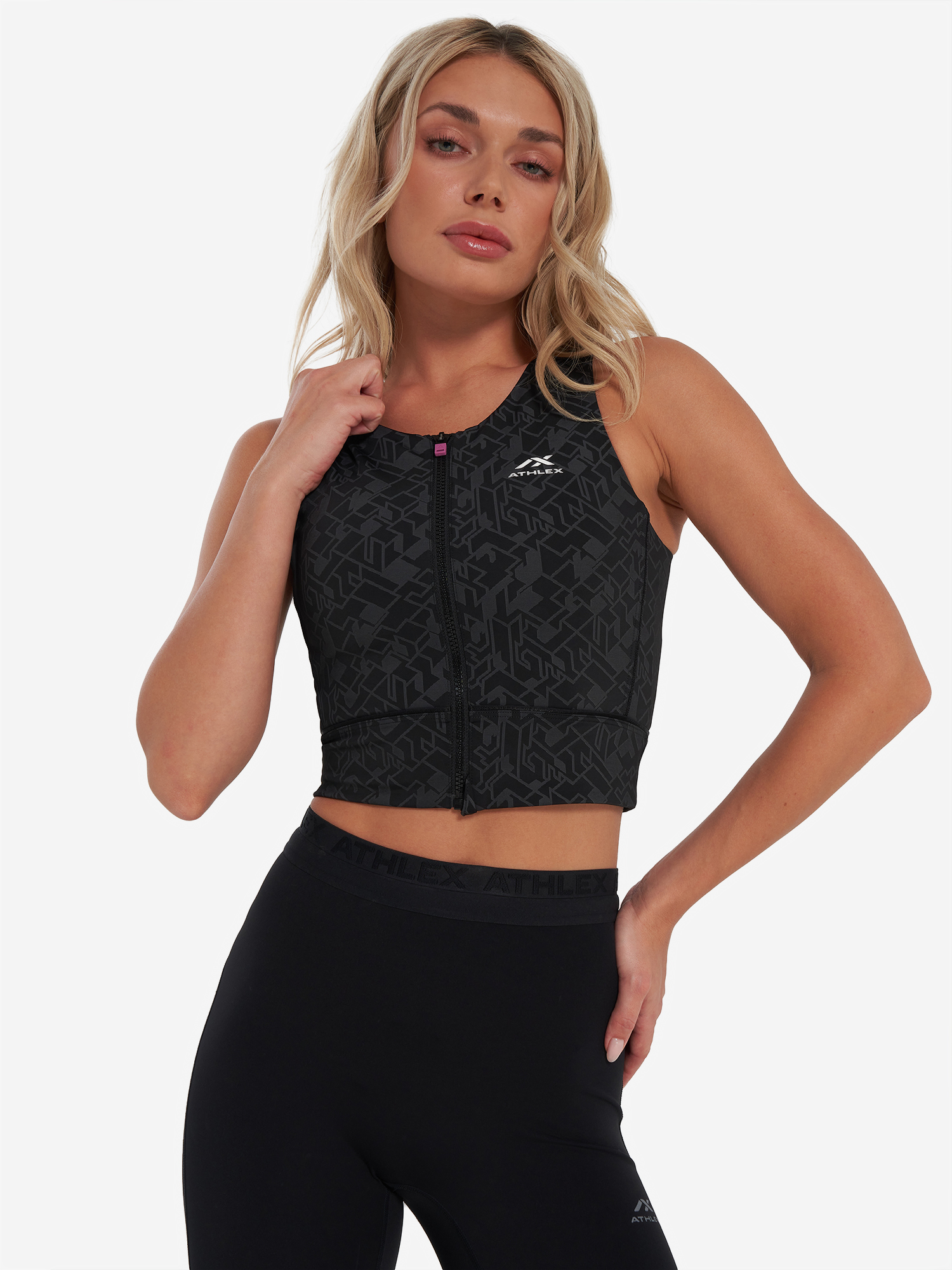 Топ бра спортивный Athlex, Черный
Топ бра спортивный Athlex, Черный