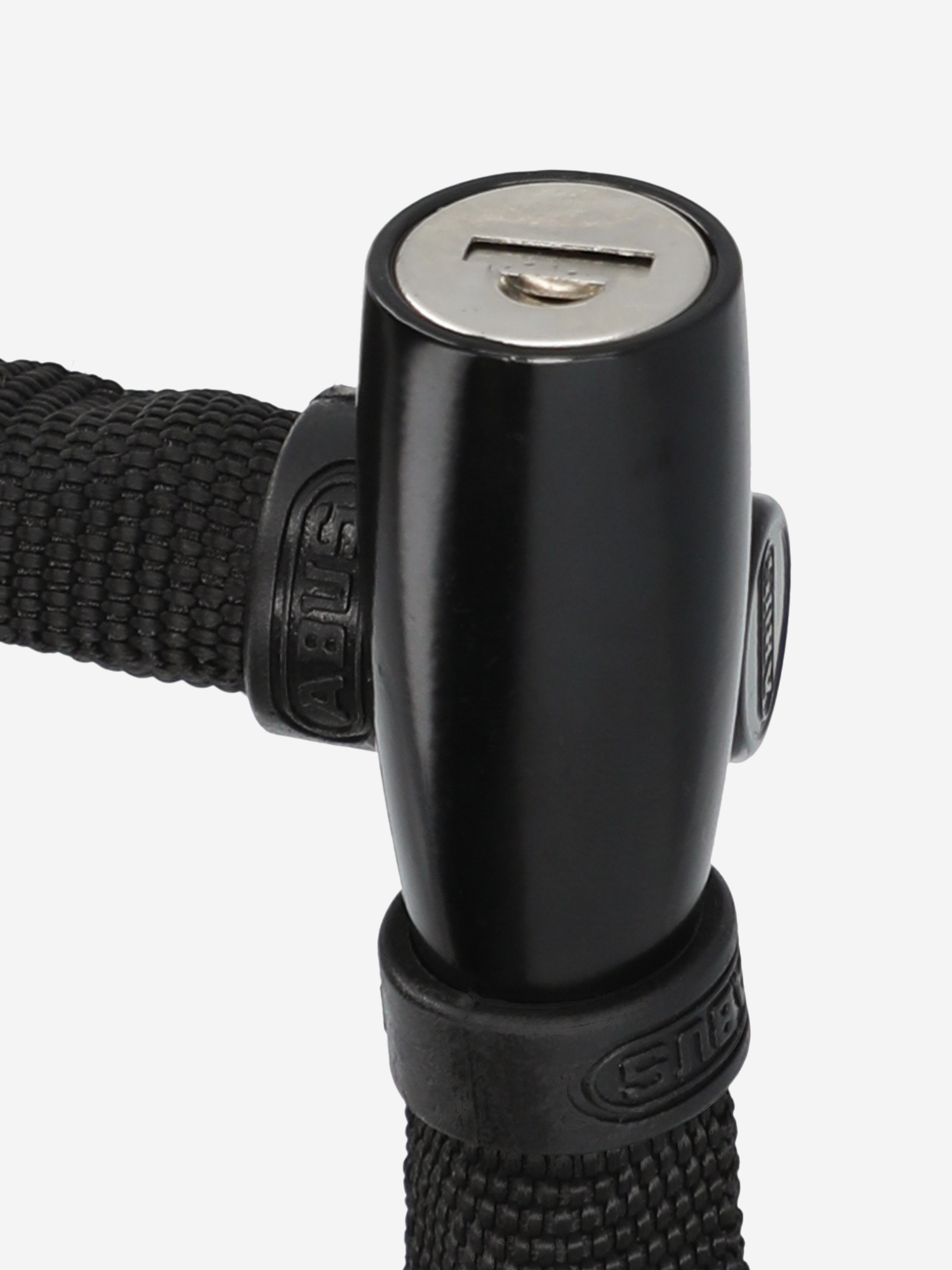 фото Замок велосипедный с ключами abus 1500/60, черный