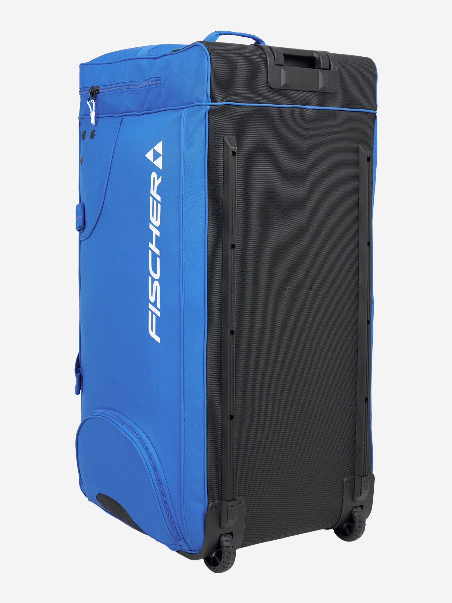 фото Баул хоккейный с колесами fischer player bag 40", синий