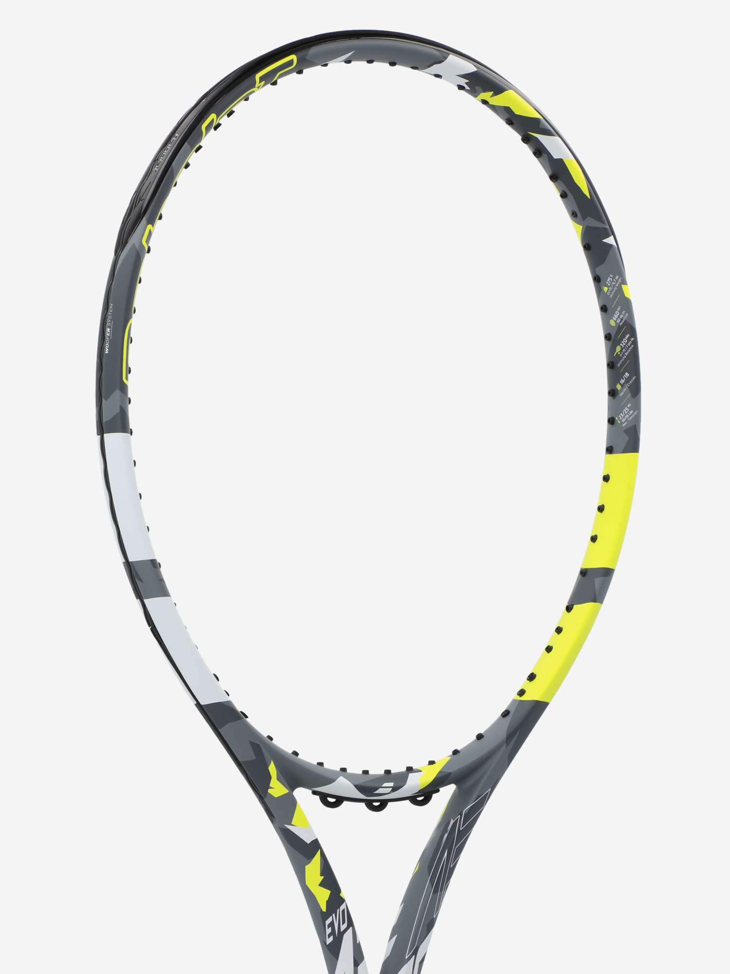 фото Ракетка для большого тенниса babolat evo aero 27'', мультицвет